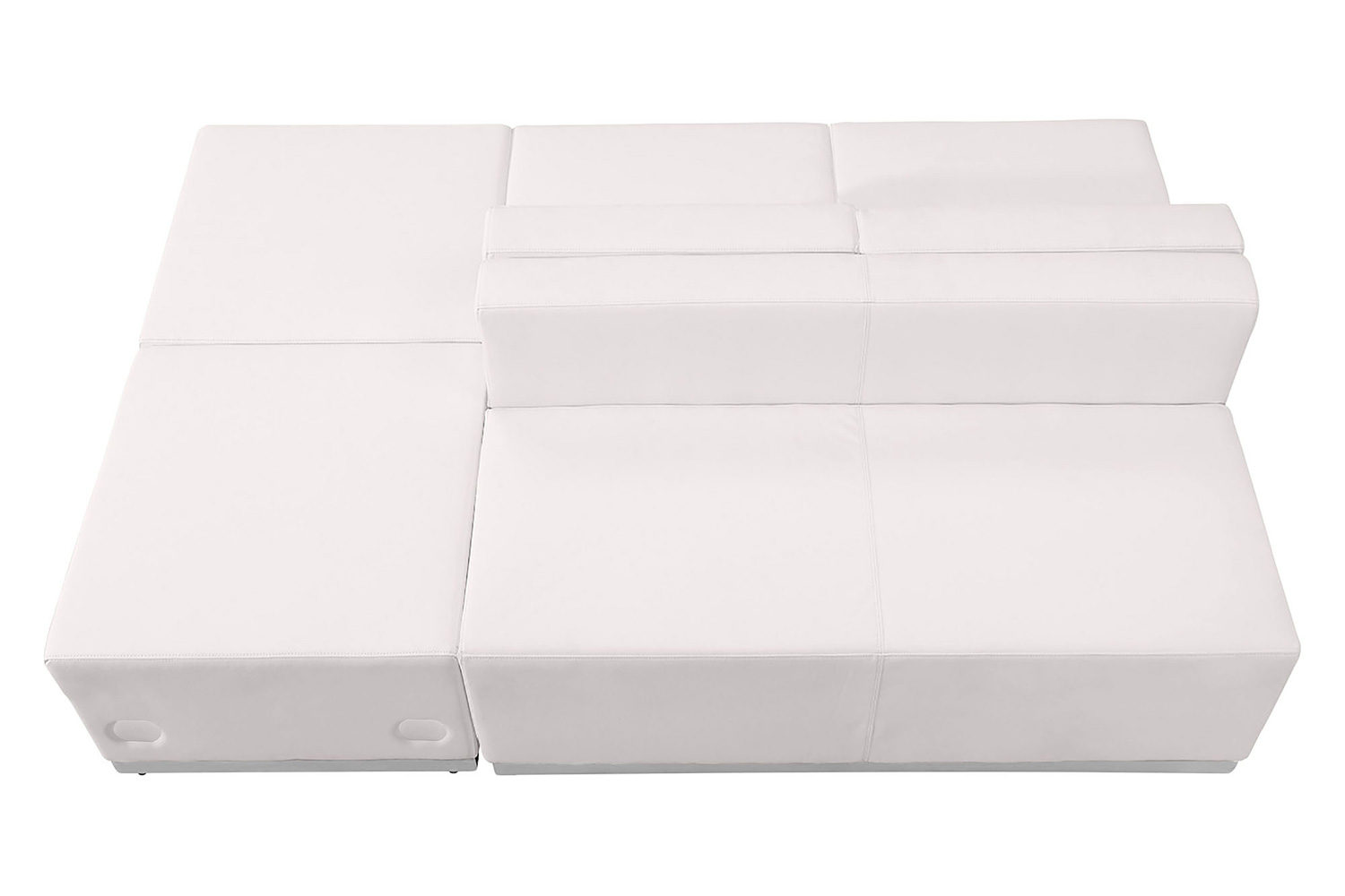 BLNK - HERCULES Alon Series Set 8 LeatherSoft Reception Configuration 4 Pieces