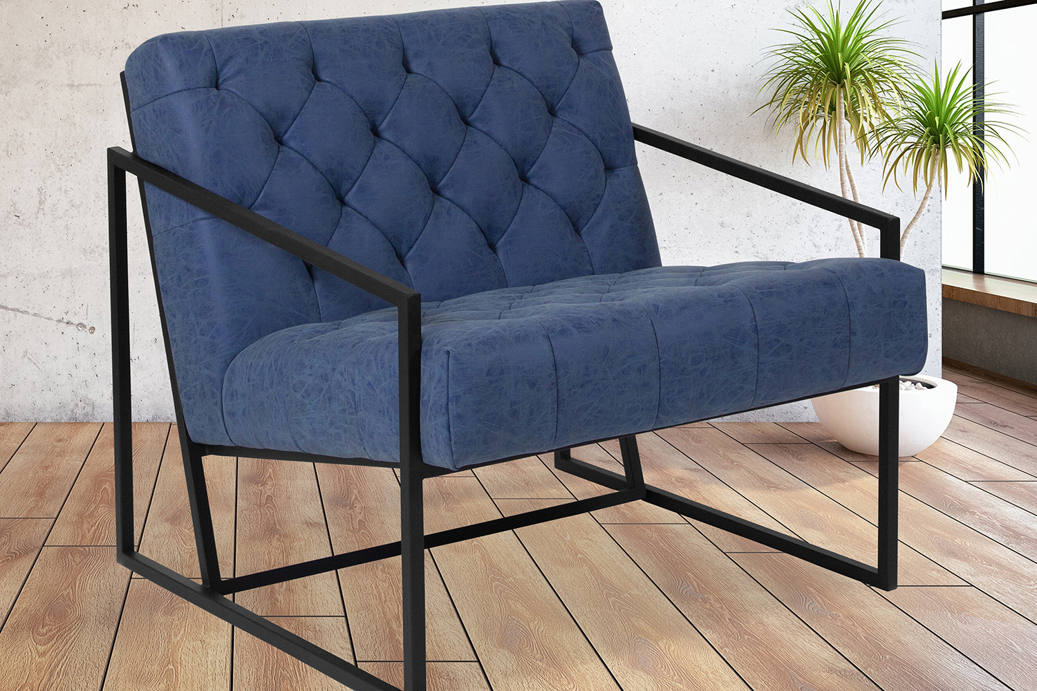 BLNK - HERCULES Madison Series LeatherSoft Lounge Chair