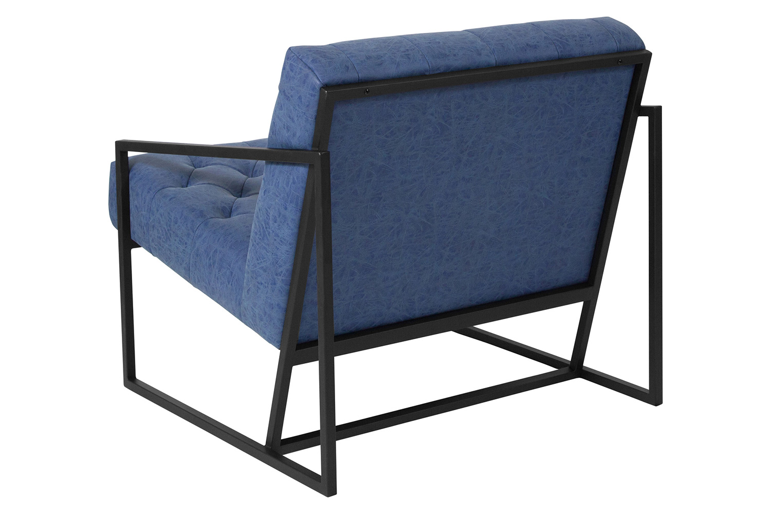 BLNK HERCULES Madison Series LeatherSoft Lounge Chair - Retro Blue