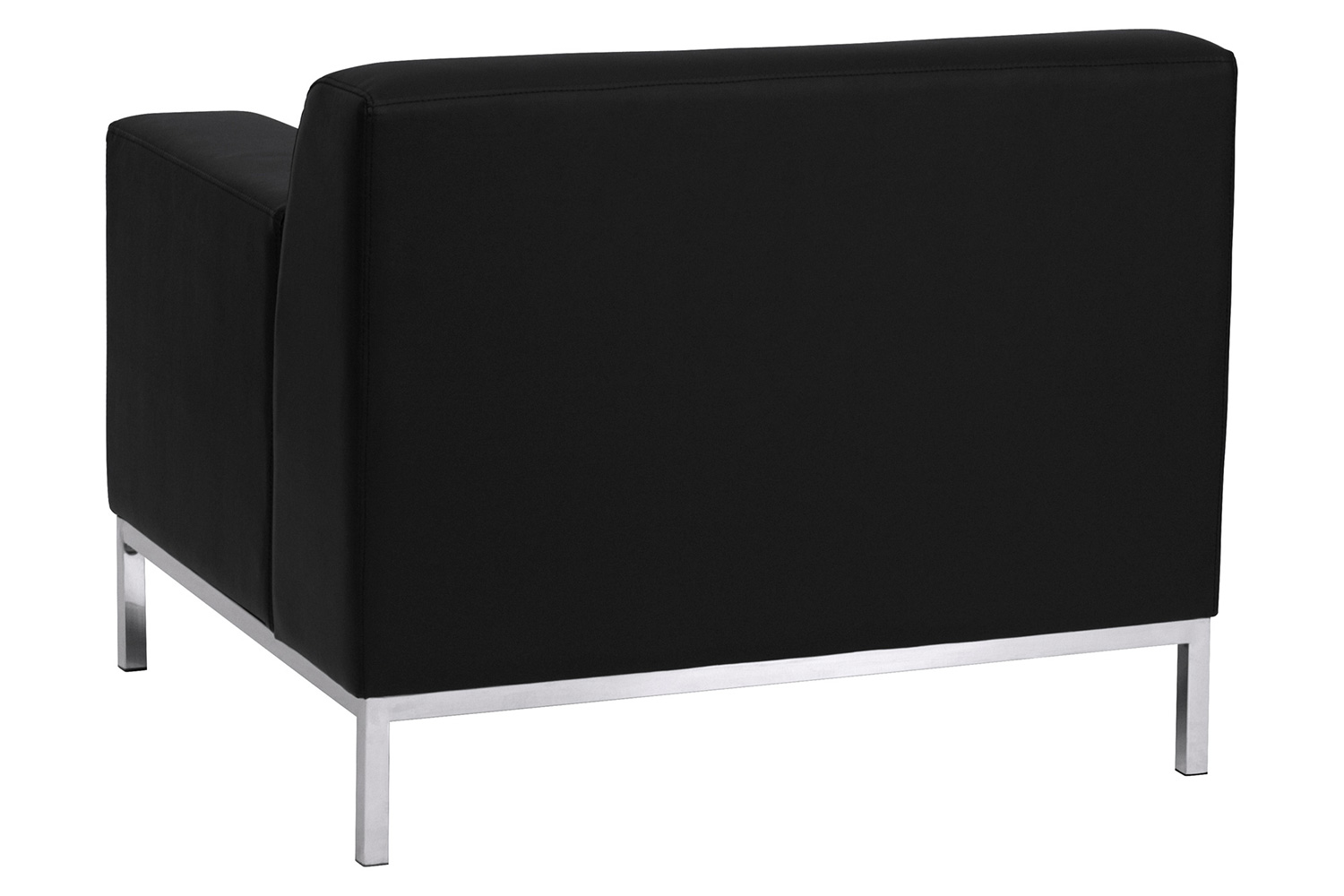 BLNK - HERCULES Definity Series LeatherSoft Contemporary Chair with Stainless Steel Frame