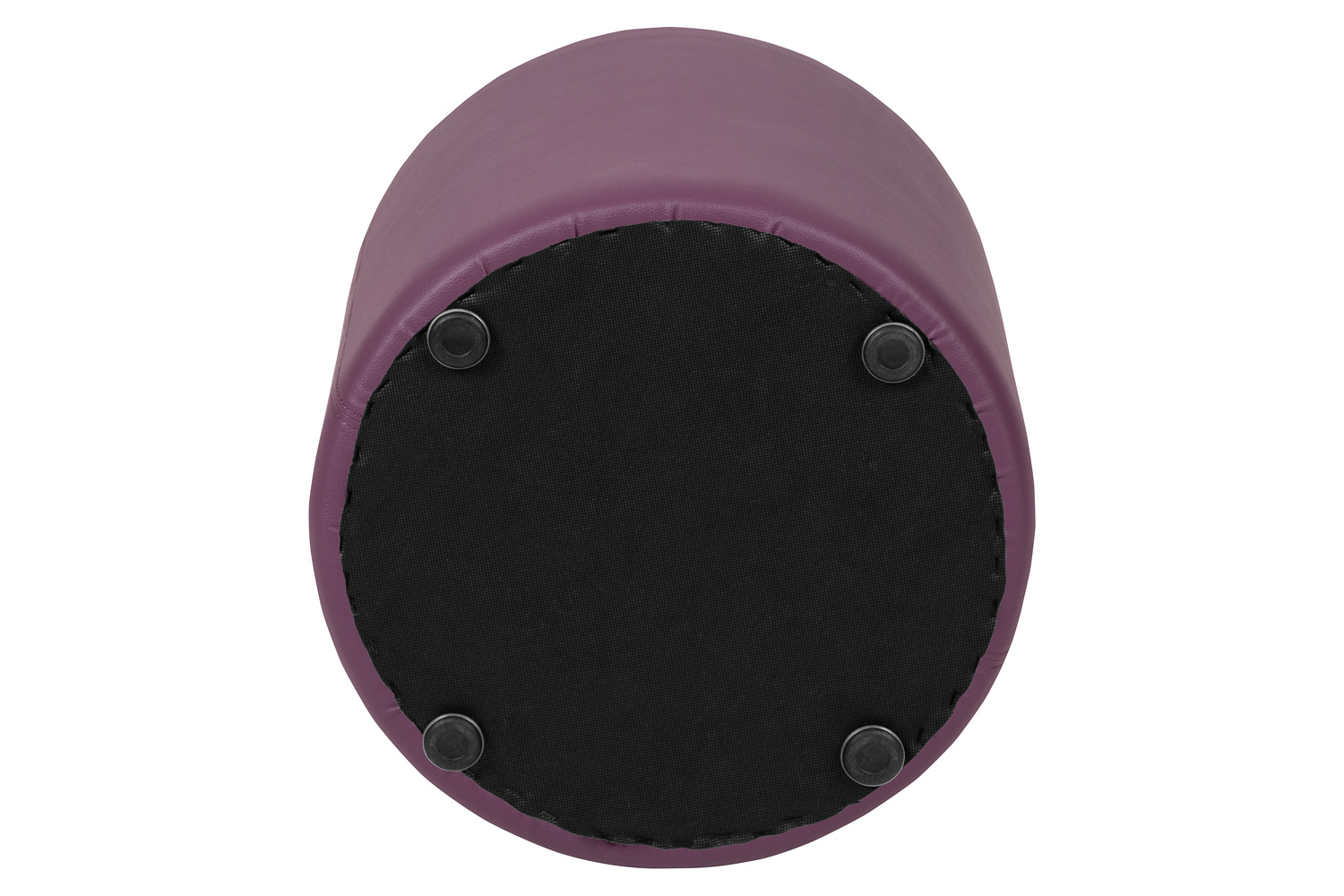 BLNK Nicholas Circle Flexible Soft Seating - Purple, 18"H Seat