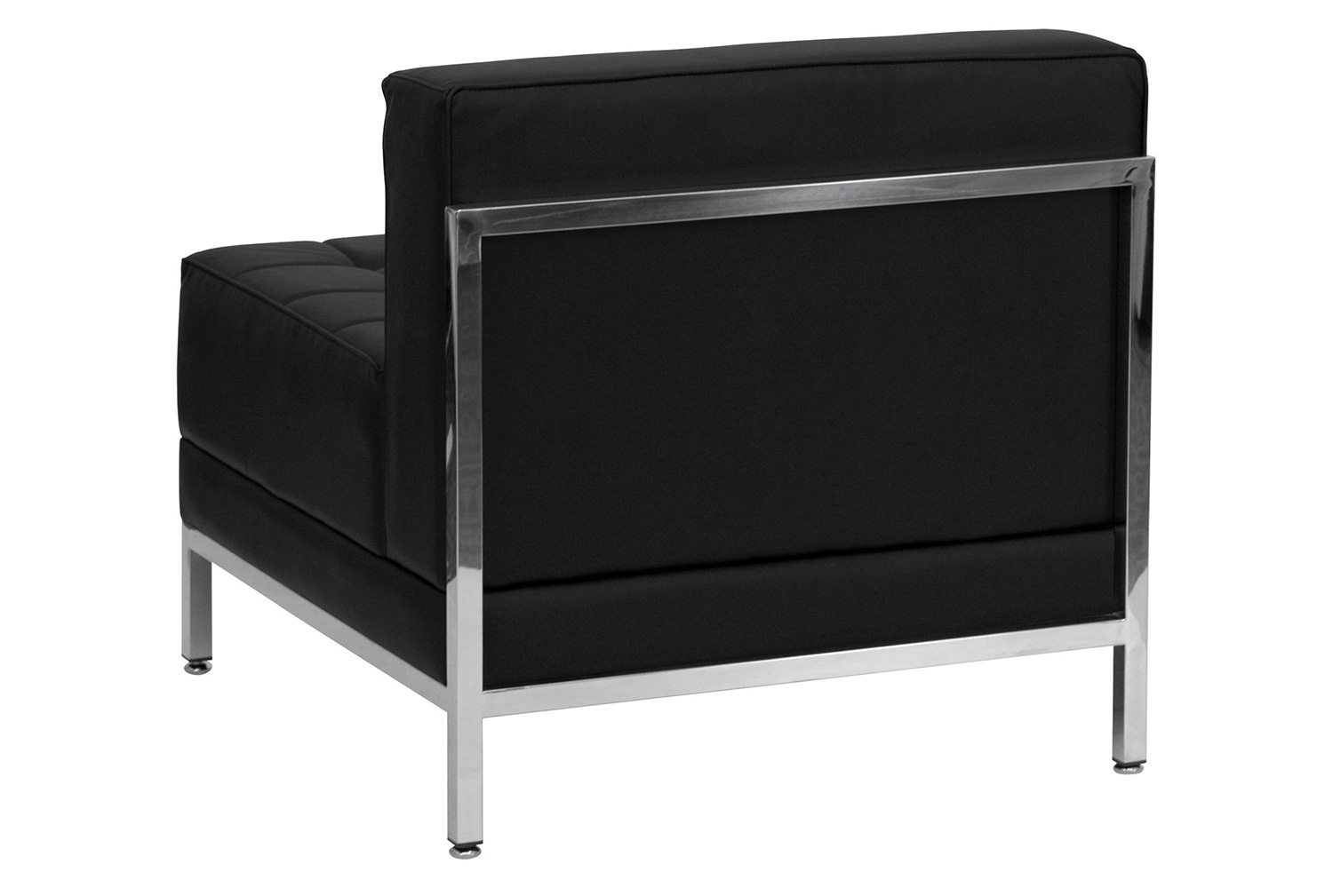 BLNK HERCULES Imagination Series LeatherSoft Contemporary Middle Chair - Black