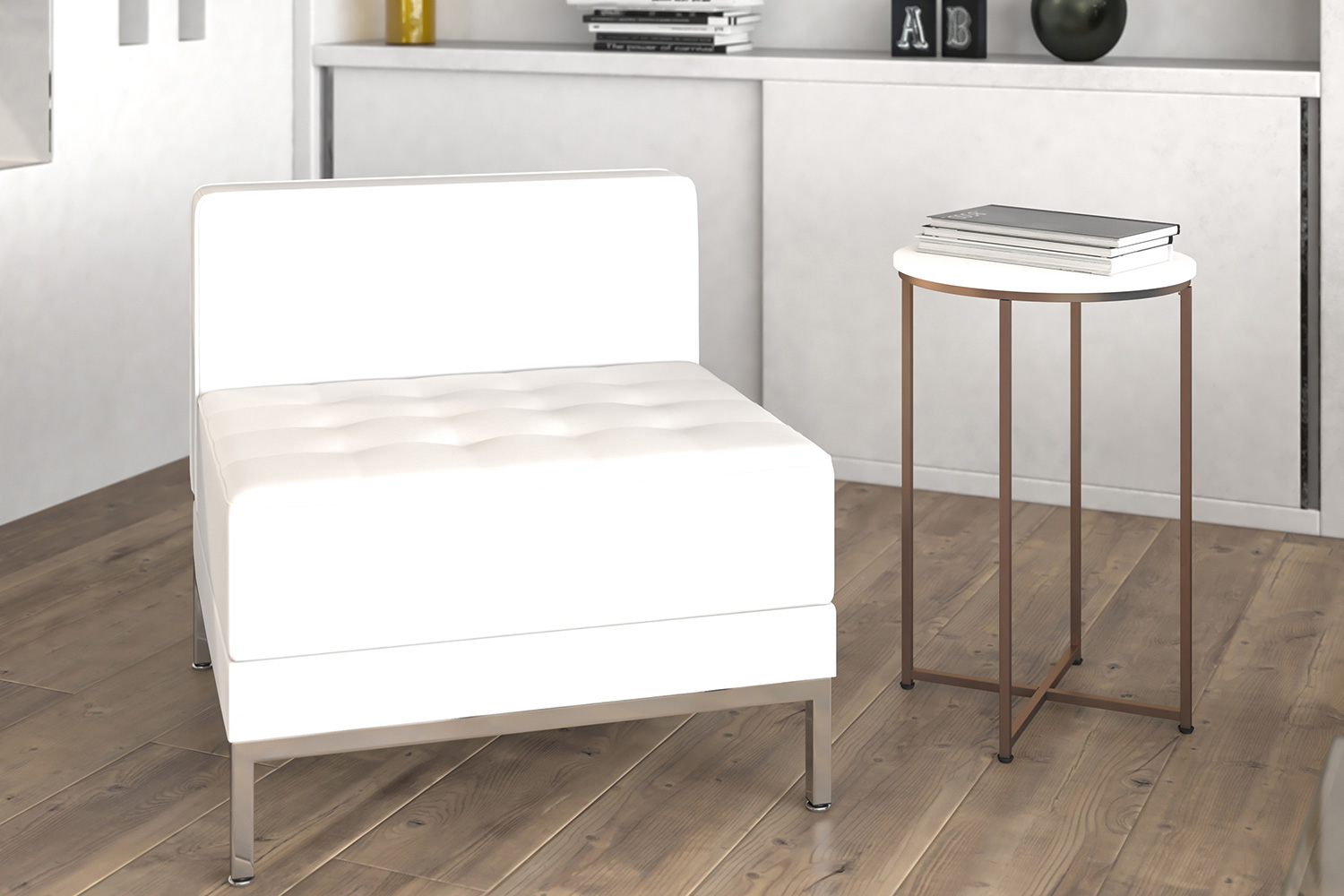BLNK - HERCULES Imagination Series LeatherSoft Contemporary Middle Chair
