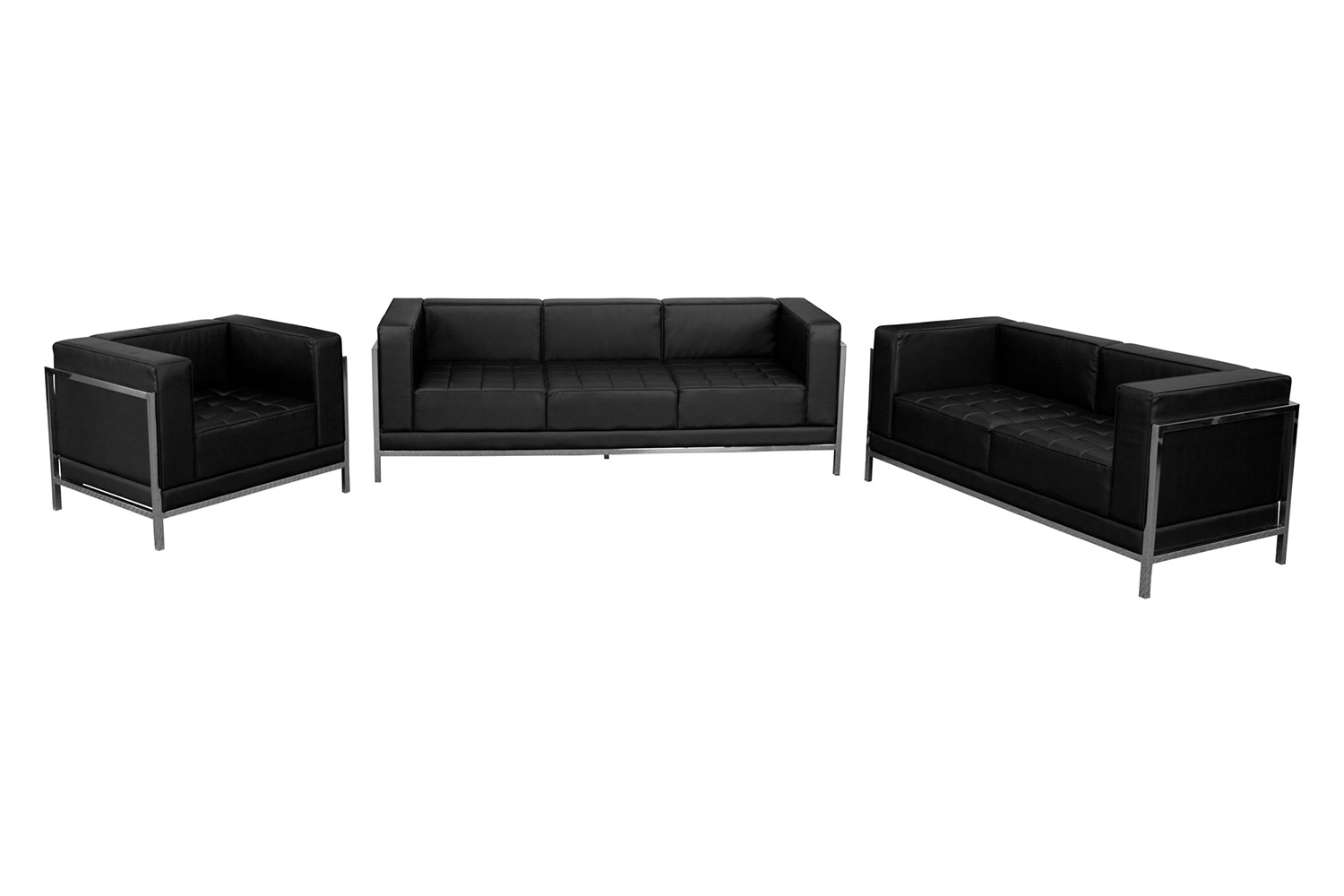 BLNK - HERCULES Imagination Series LeatherSoft Sofa Set 3 Piece