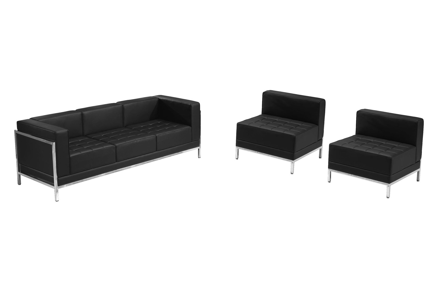 BLNK - HERCULES Imagination Series Set 13 LeatherSoft Sofa and Chair Set