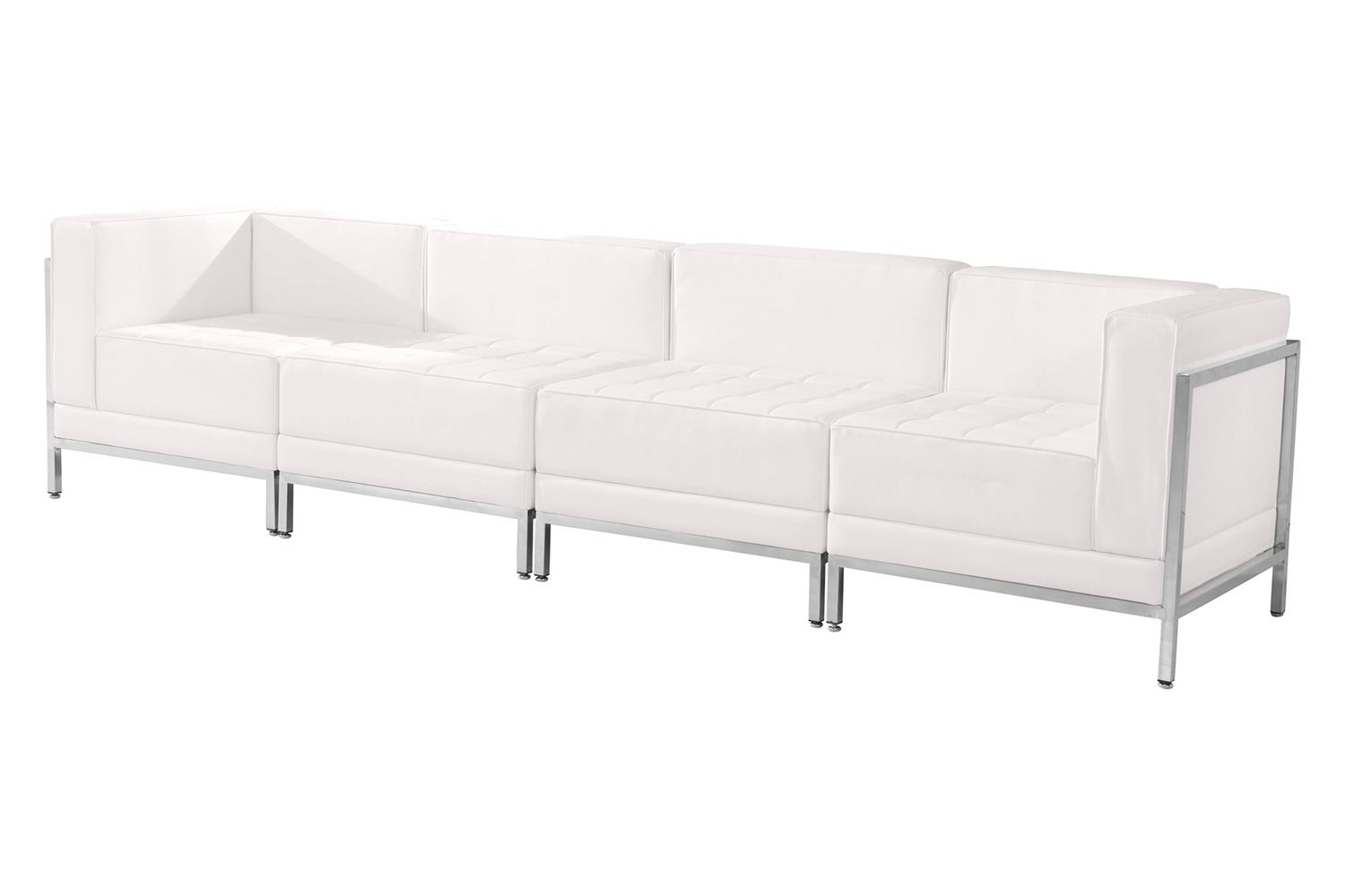 BLNK - HERCULES Imagination Series Set 8 LeatherSoft Lounge Set 4 Piece