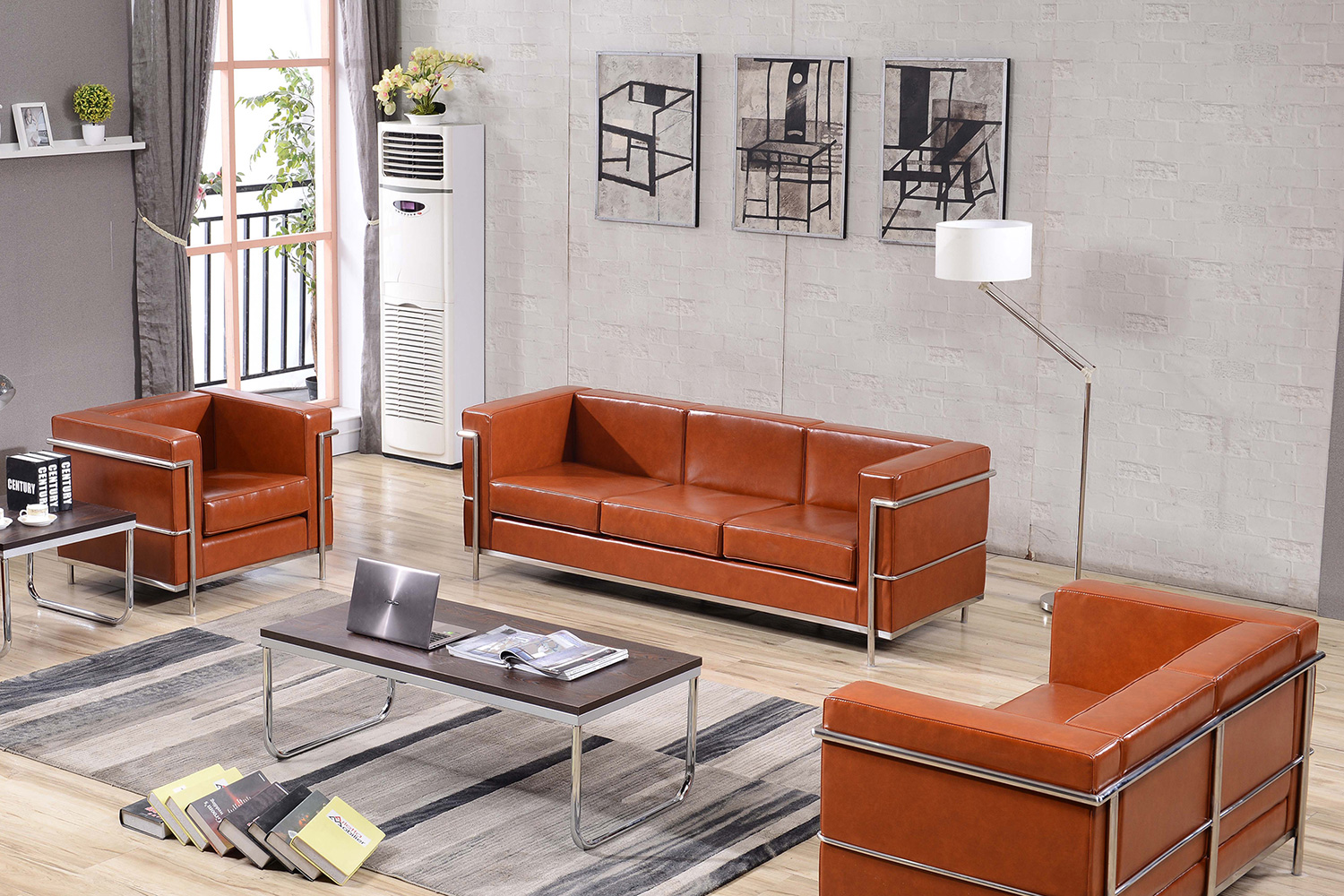 BLNK - HERCULES Regal Series LeatherSoft Reception Set