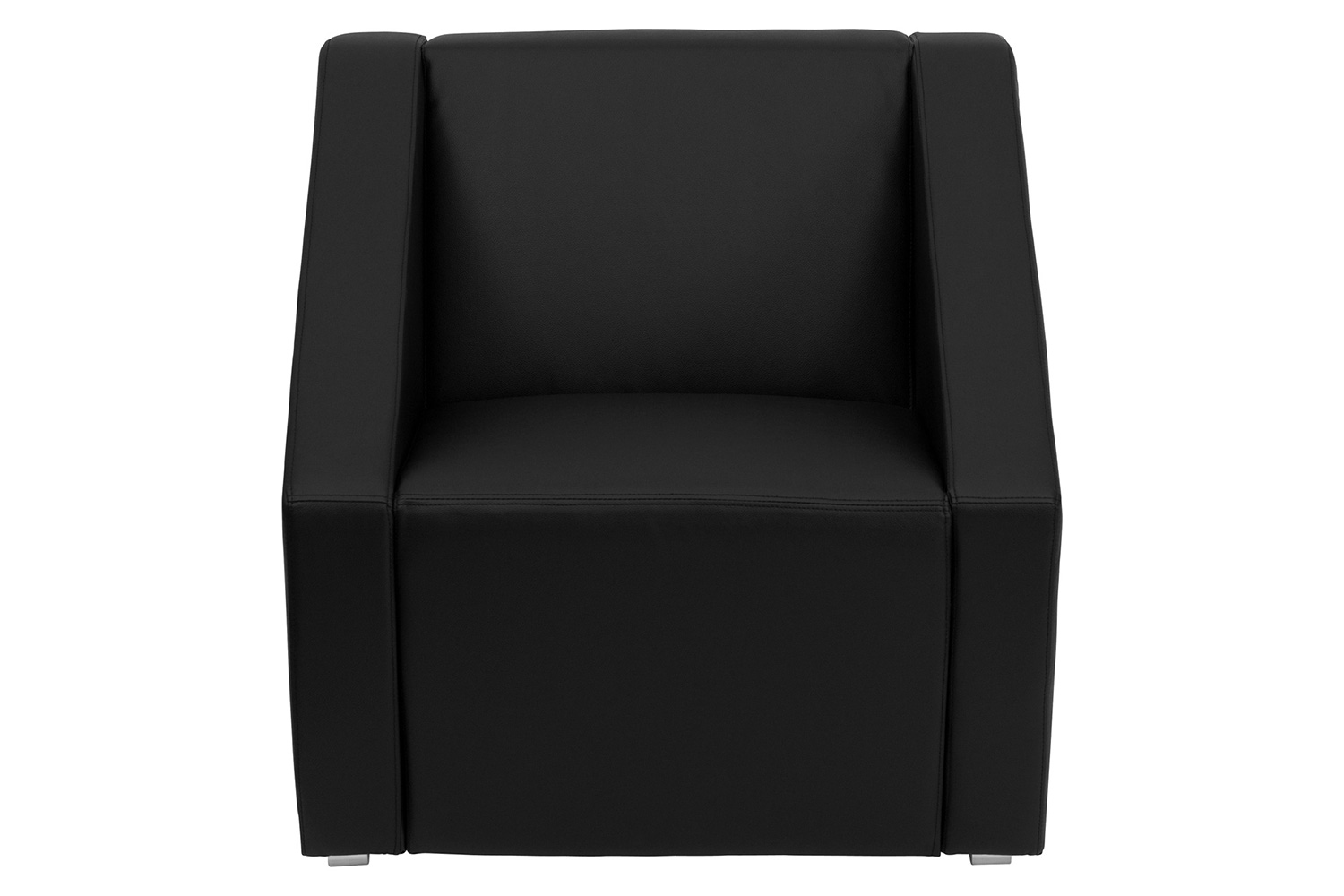 BLNK HERCULES Smart Series LeatherSoft Lounge Chair - Black