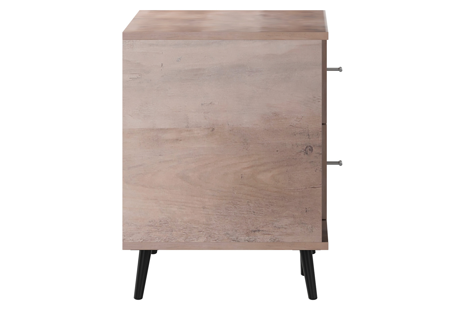 BLNK Nelson Mid Century Modern TV Stand for up to 60" TV's with Adjustable Shelf and Storage Drawers - Walnut
