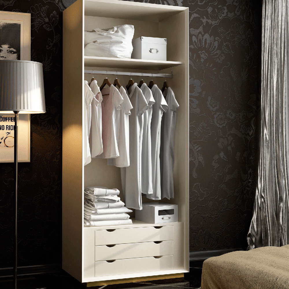 Franco - Velvet 2 Door Wardrobe