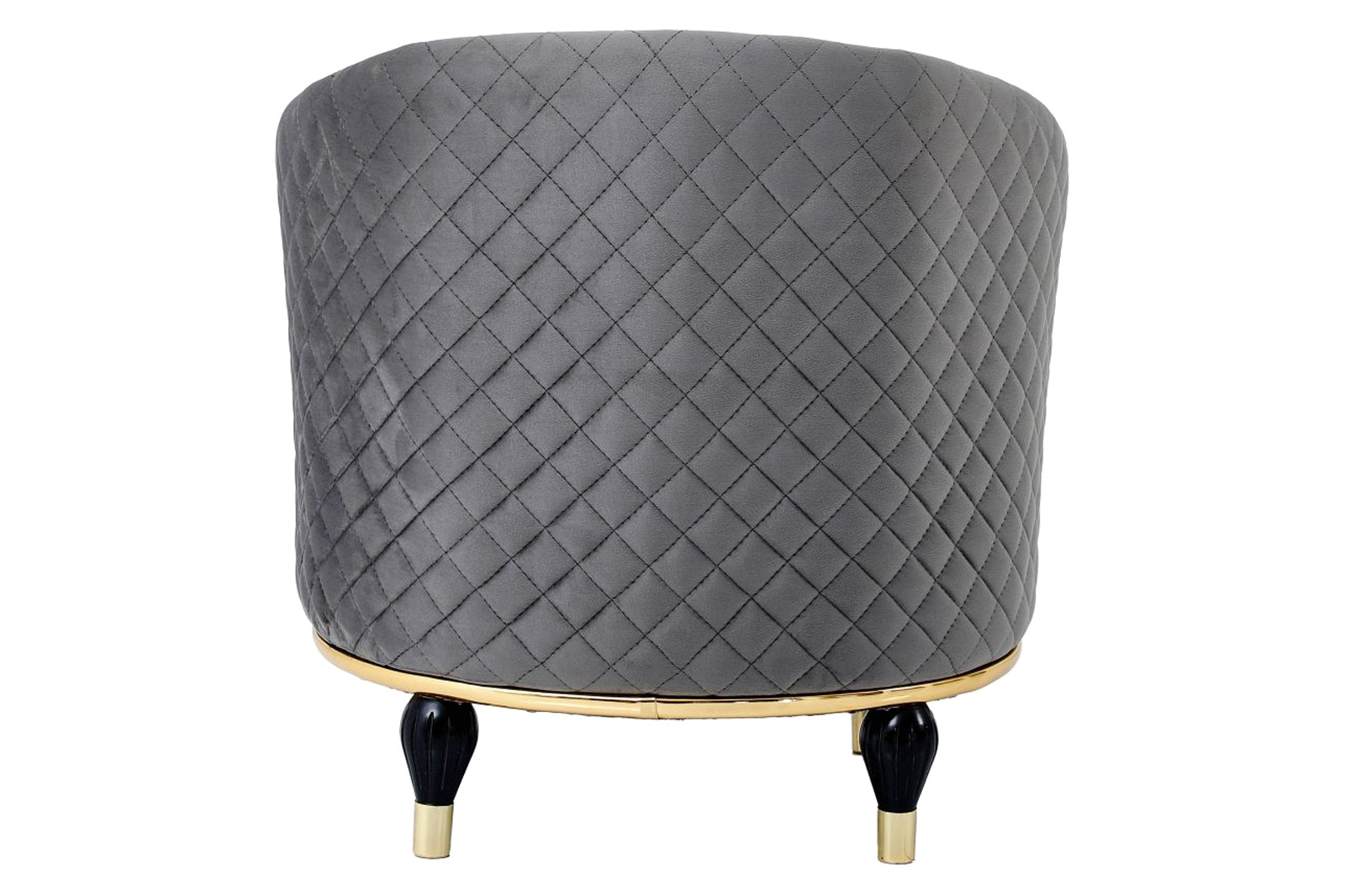 Furnia - Toronto Armchair in Gray, Fabric