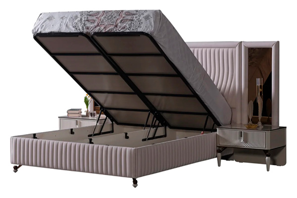 Furnia - Kuvars Storage Bed