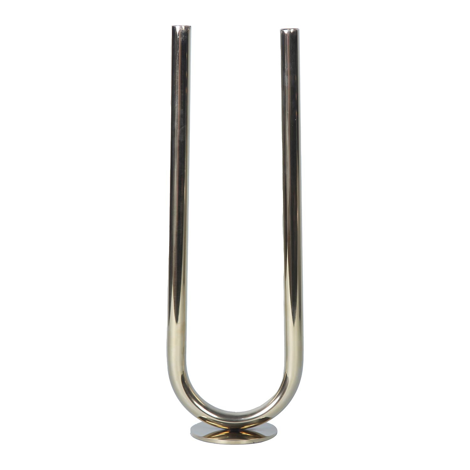 Furnings - Modern U Shaped Candle Holder in Gold