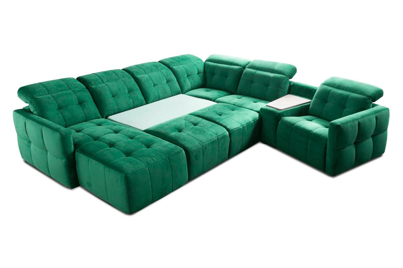Gala - Cantana Sectional with Bed