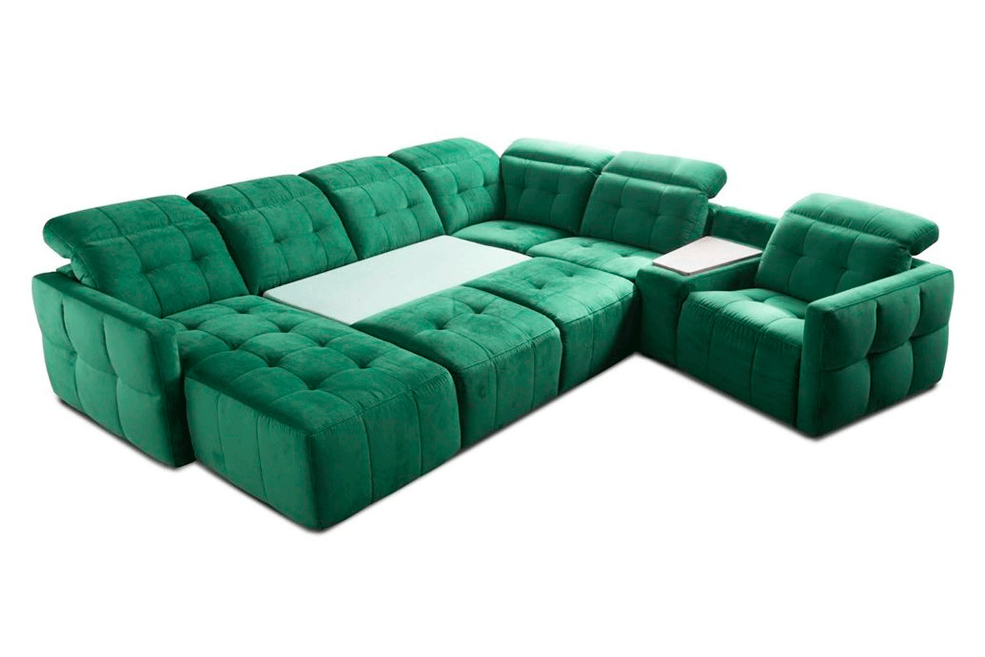 Gala - Cantana Sectional with Bed
