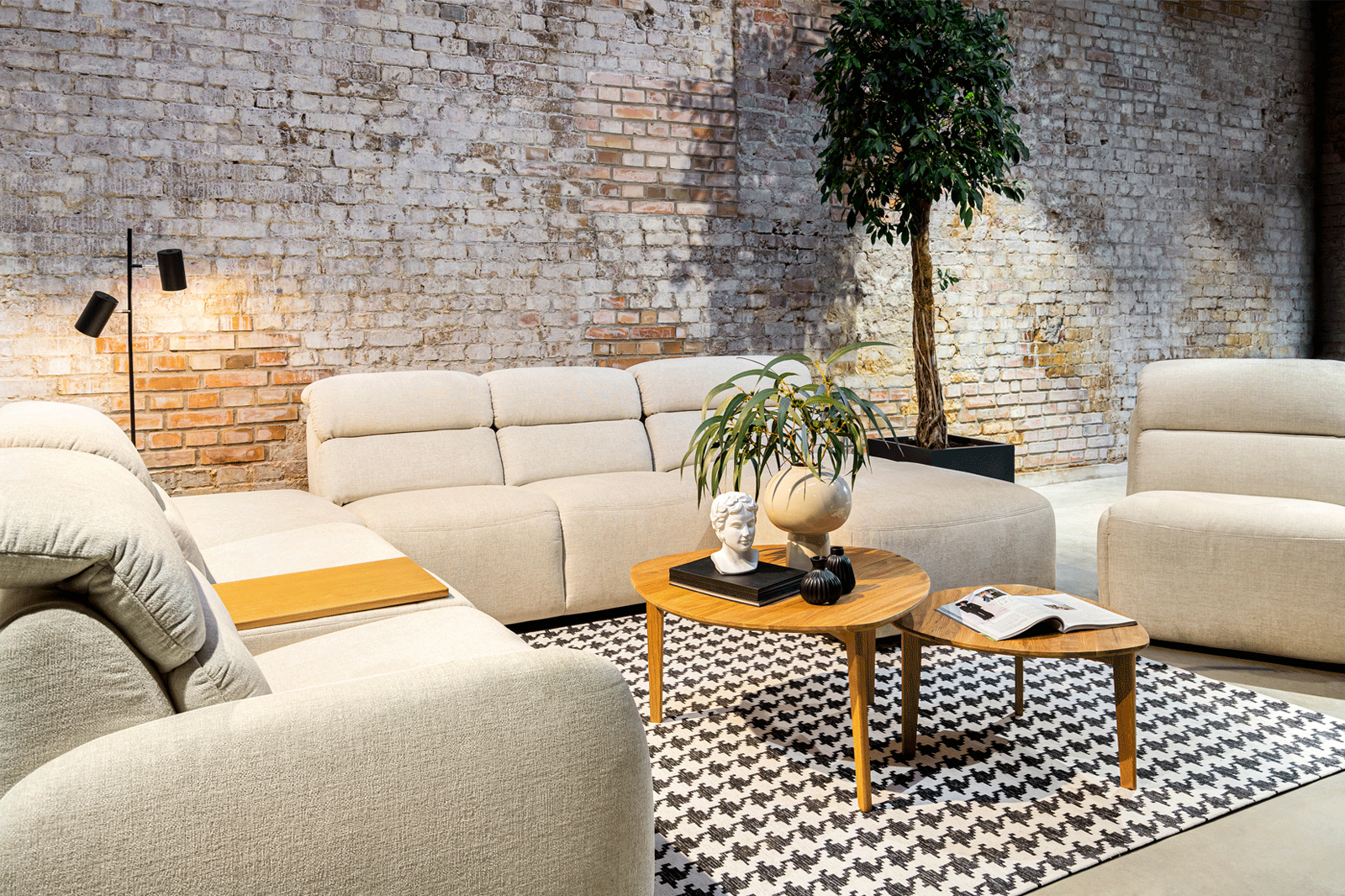 Gala - Loggia Sectional with Bed and Storage