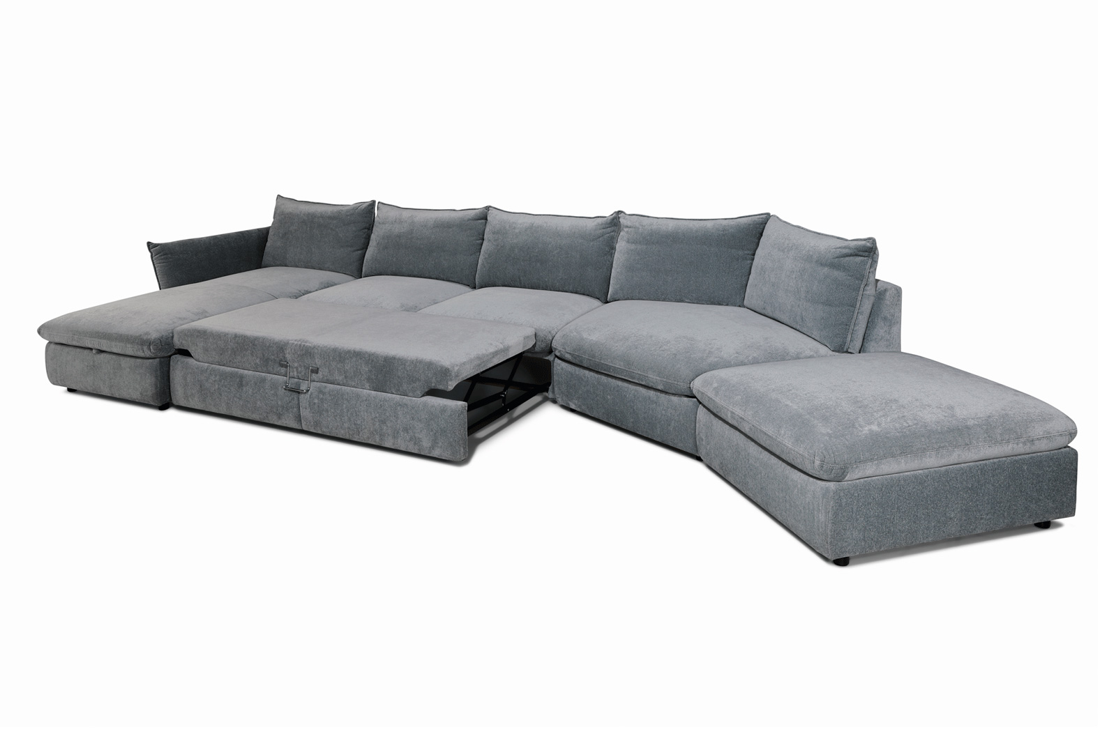 Gala - Idylla Sectional with Bed and Storage