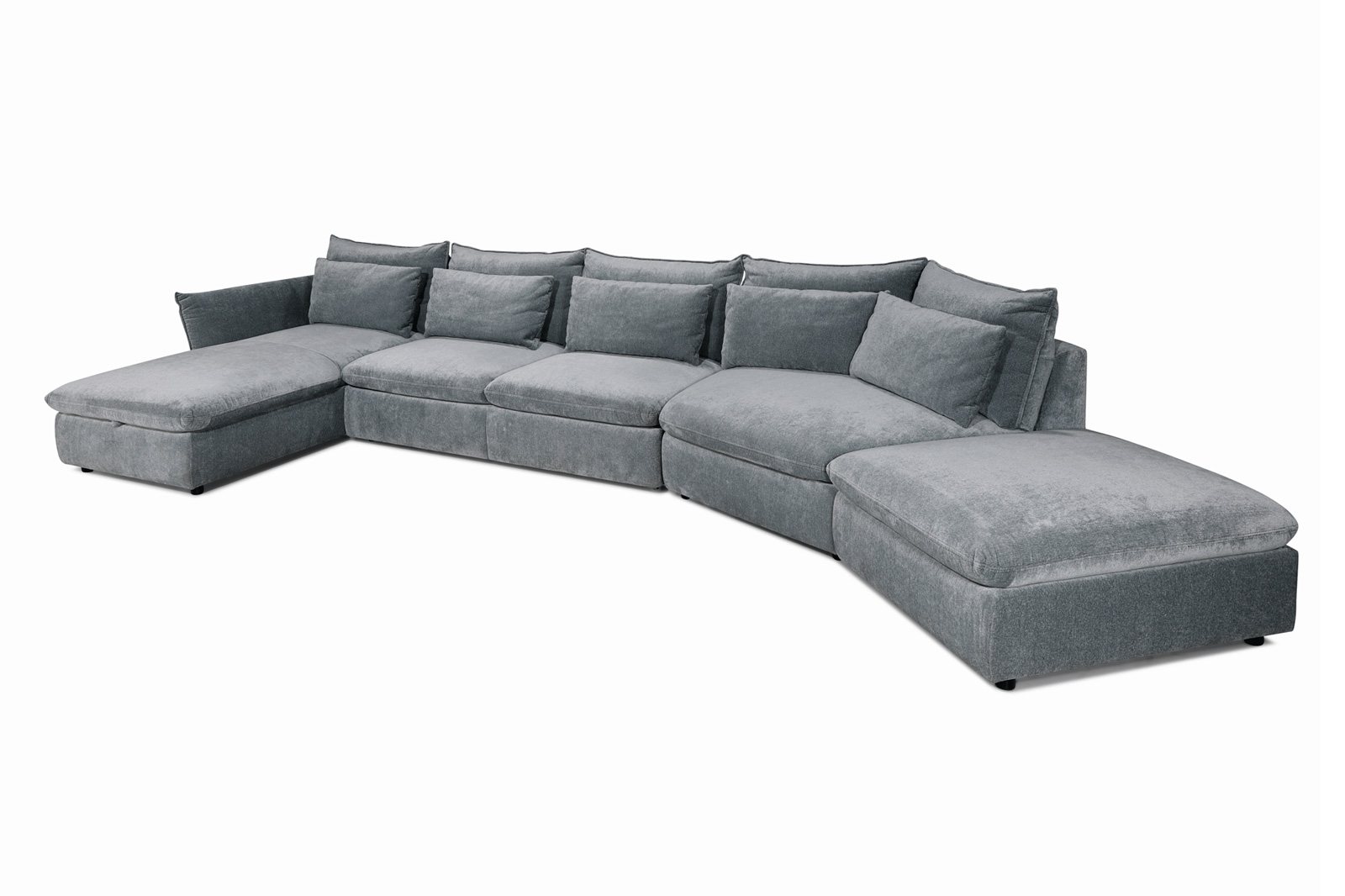 Gala - Idylla Sectional with Bed and Storage