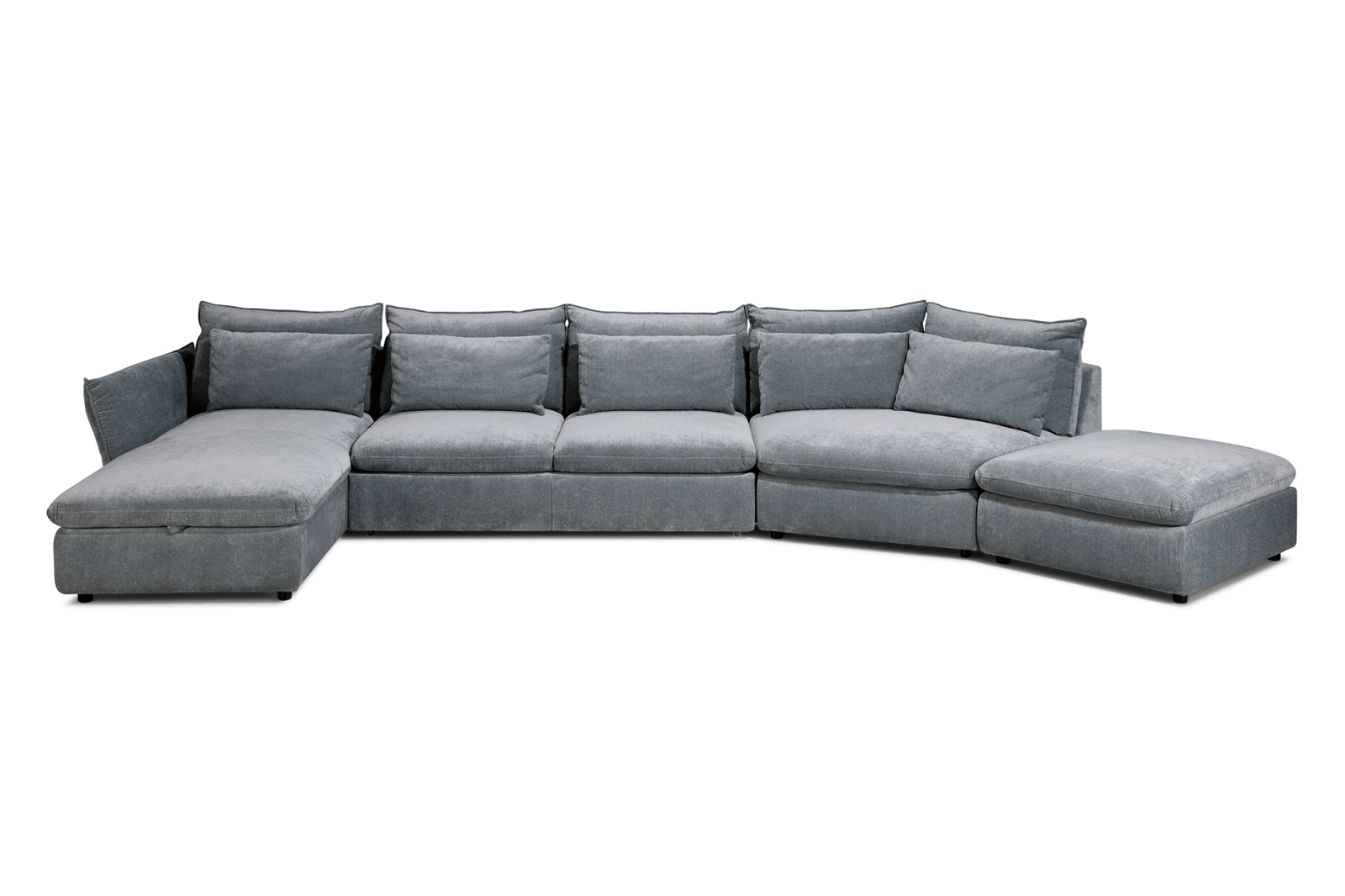 Gala - Idylla Sectional with Bed and Storage