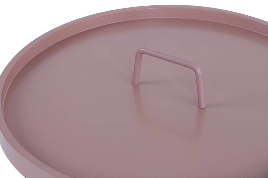 GFURN Jax Round Coffee Table - Lavender