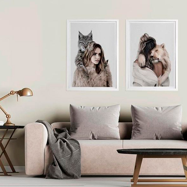 GFURN Lea Print - Colorful, 70 x 100cm
