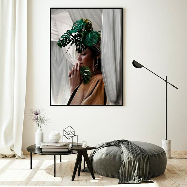 GFURN - Monstera 2Nd Edition Print in Colorful