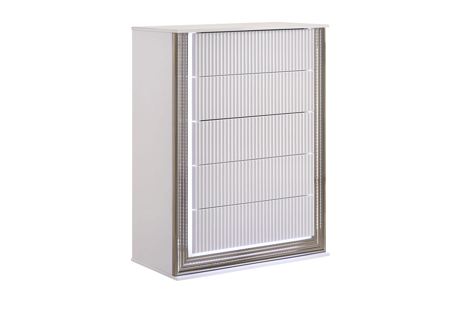 GF - Aspen White Chest With Led