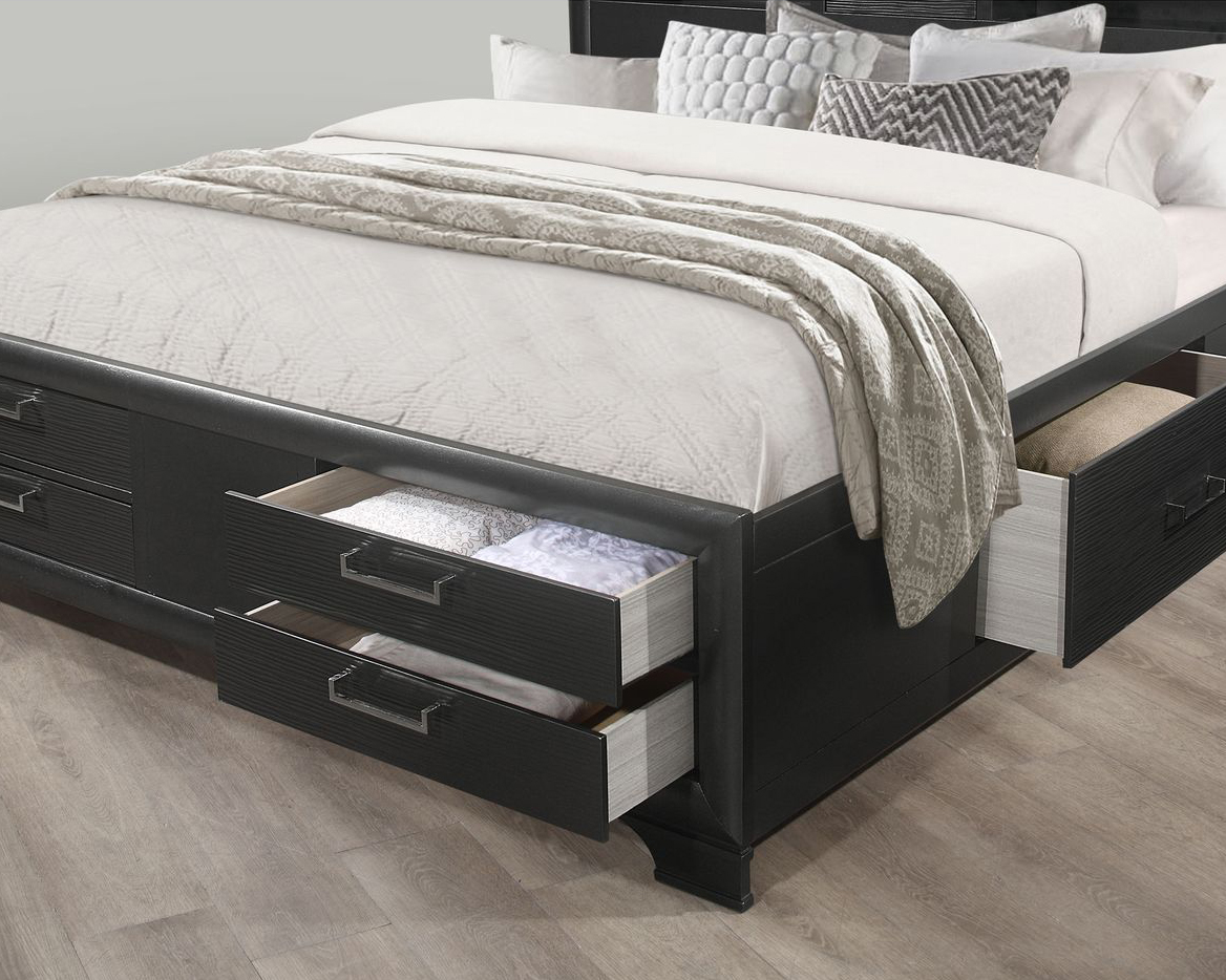 GF Jordyn Gray King Bed Group