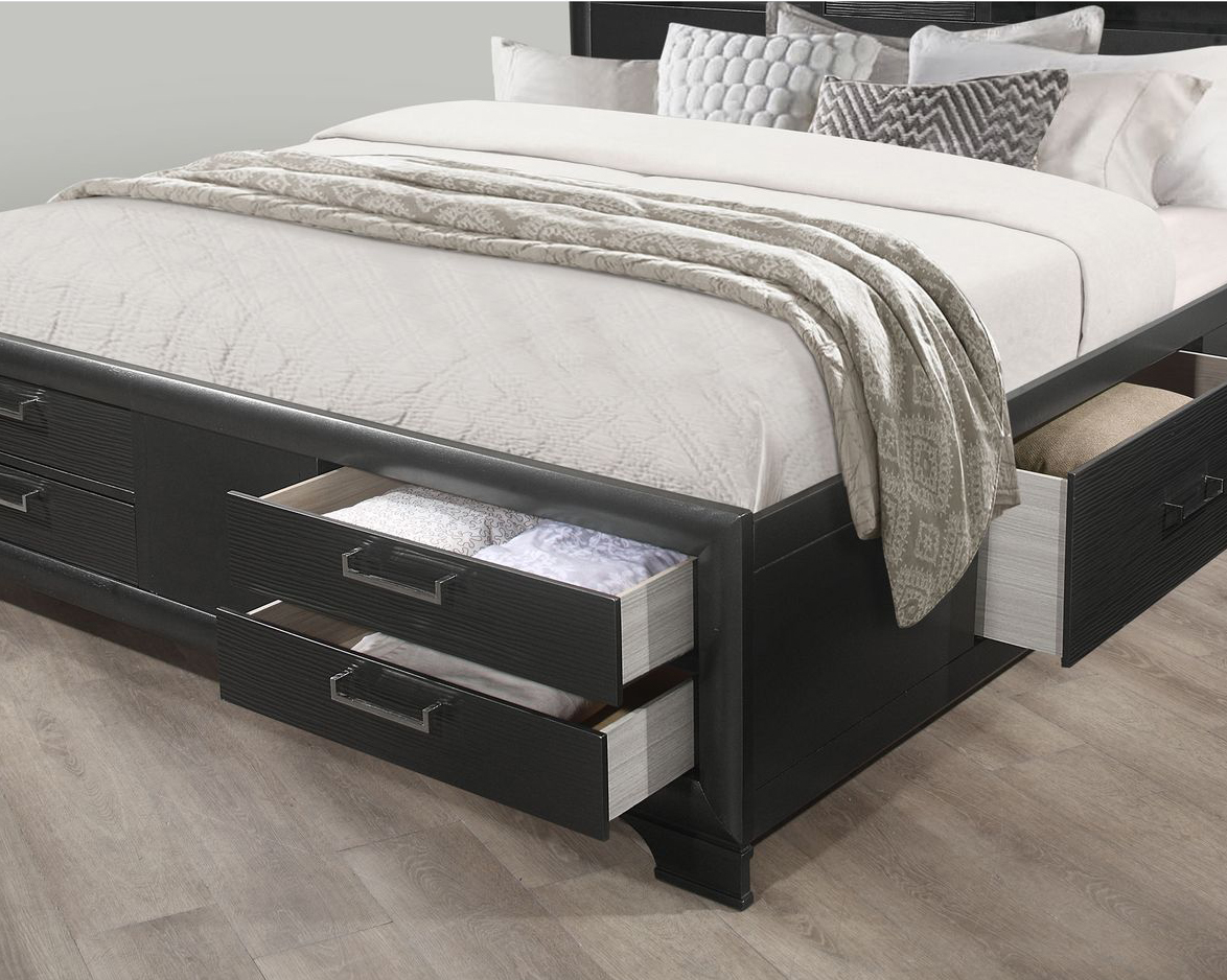 GF Jordyn Gray Queen Bed Group