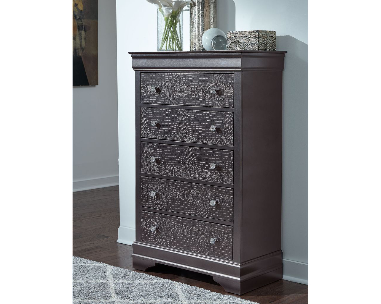 GF Pompei Bed Group With Led