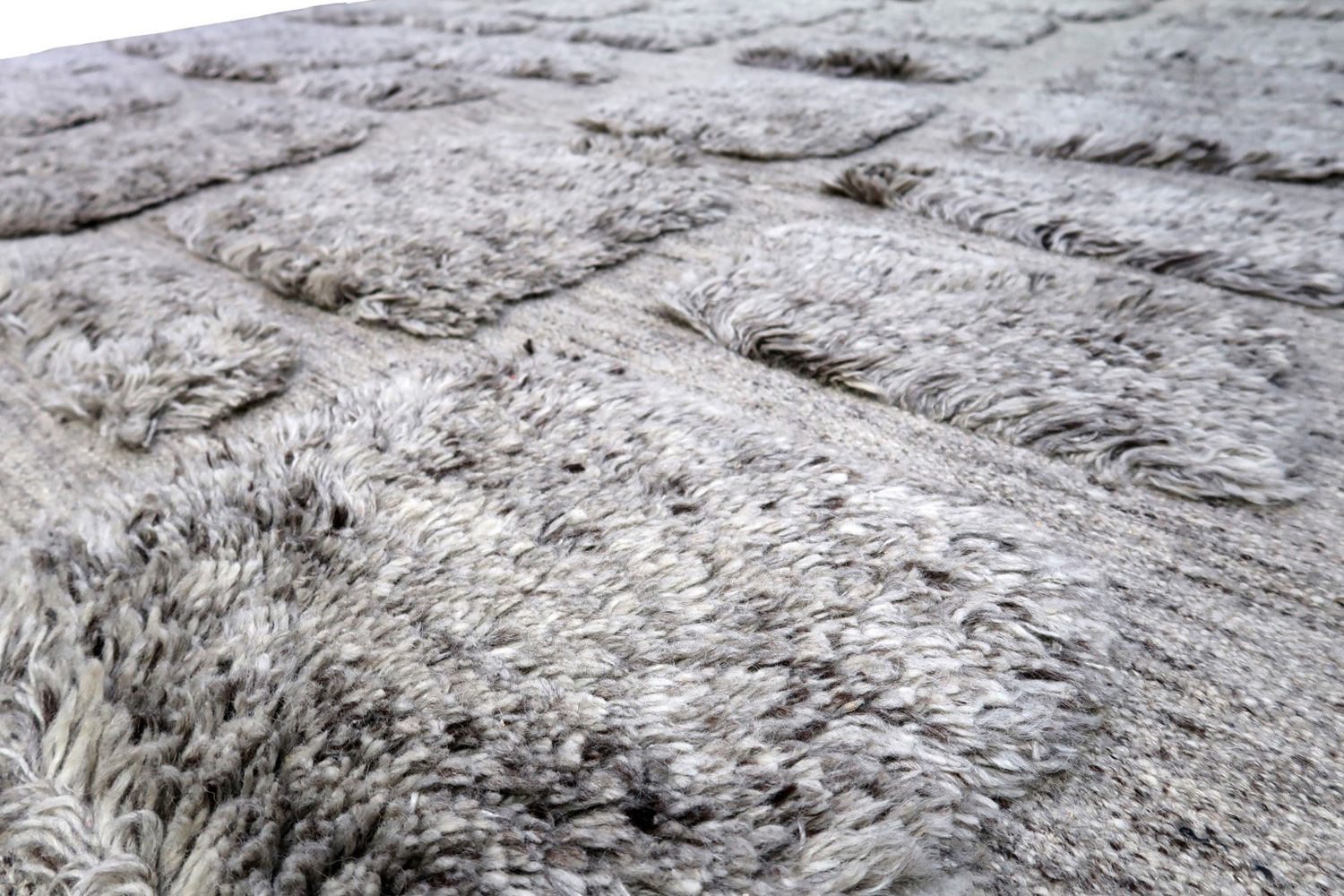 Gordian Rugs - Modern Morroccan Rug With High/Low Pile