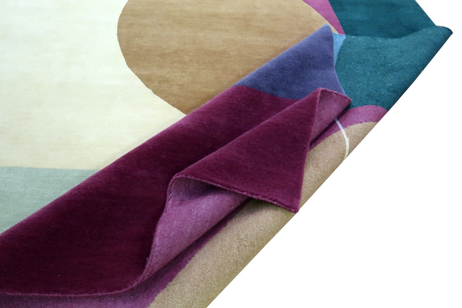 Gordian Rugs Geo6 Rug - Multi Color, 6" x 9"