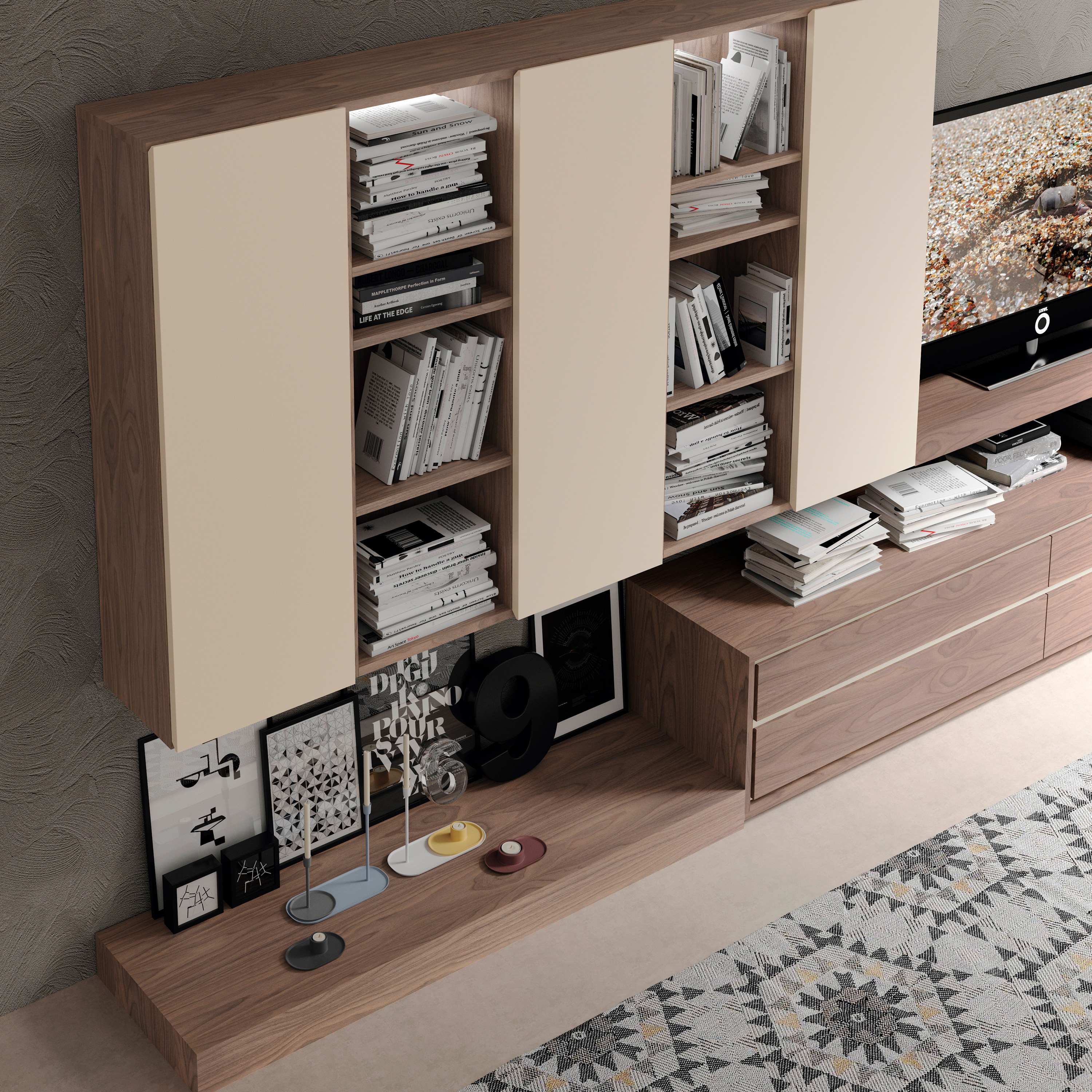 Garcia Sabate - Laurel Composition Large TV Stand