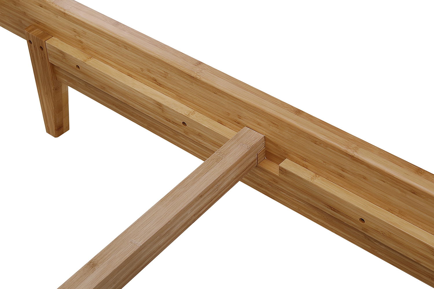 Greenington Currant Platform Bed - Caramelized, Queen Size