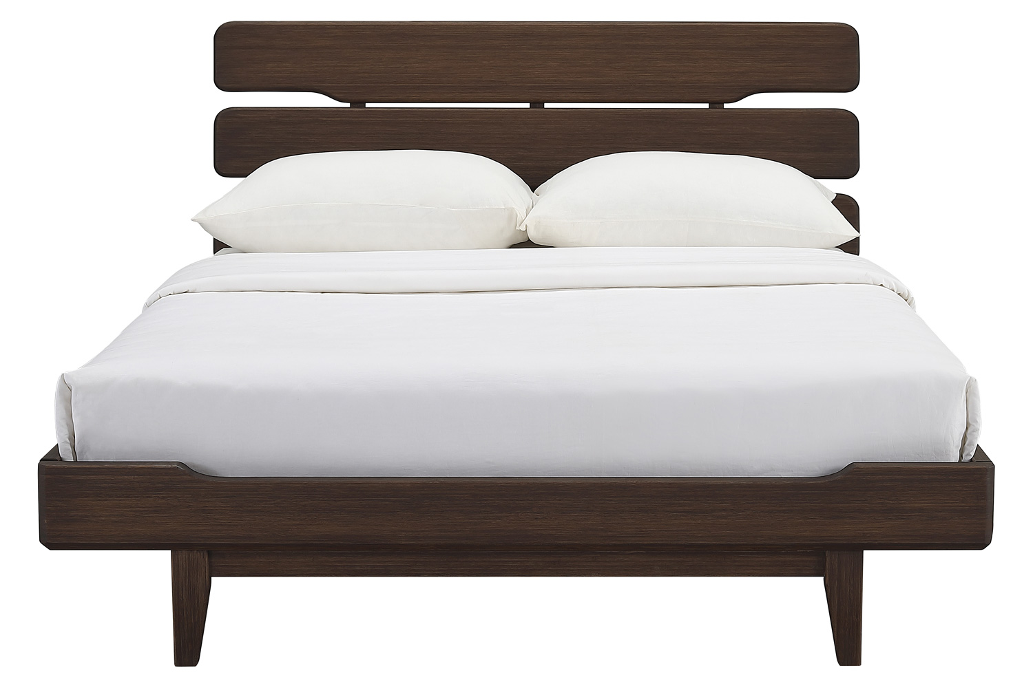 Greenington Currant Platform Bed - Oiled Walnut, Eastern King Size