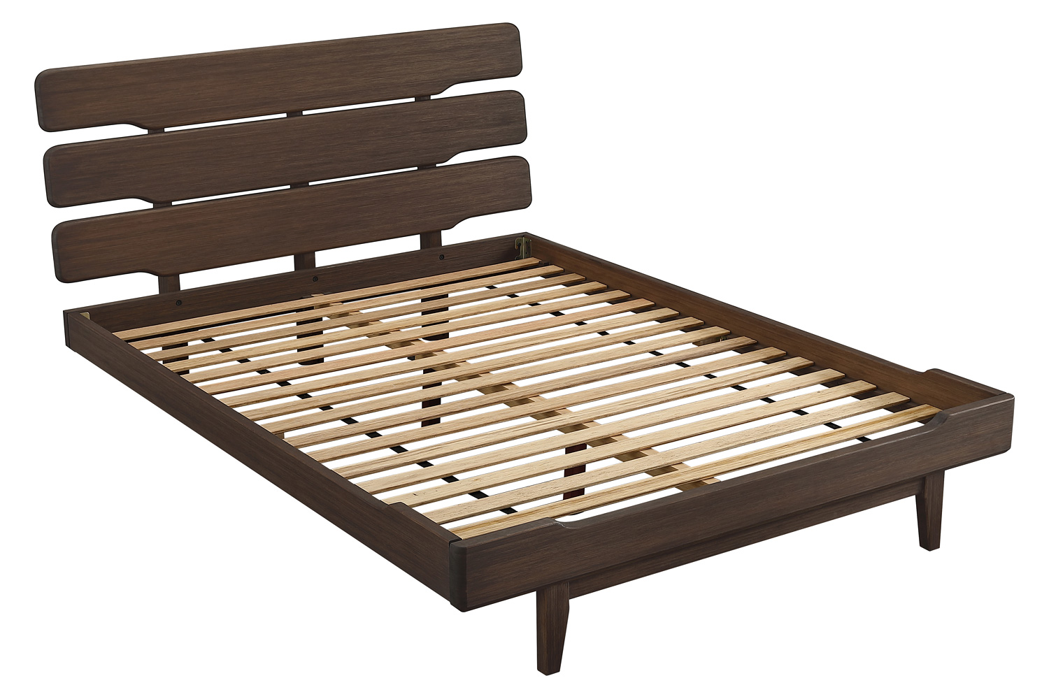 Greenington Currant Platform Bed - Oiled Walnut, Eastern King Size