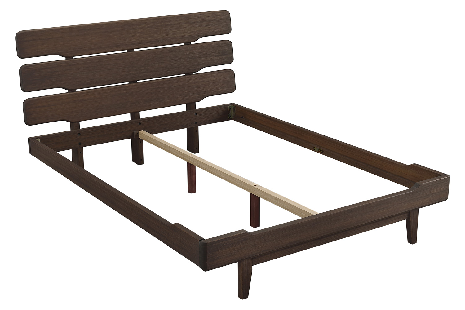 Greenington Currant Platform Bed - Oiled Walnut, Eastern King Size