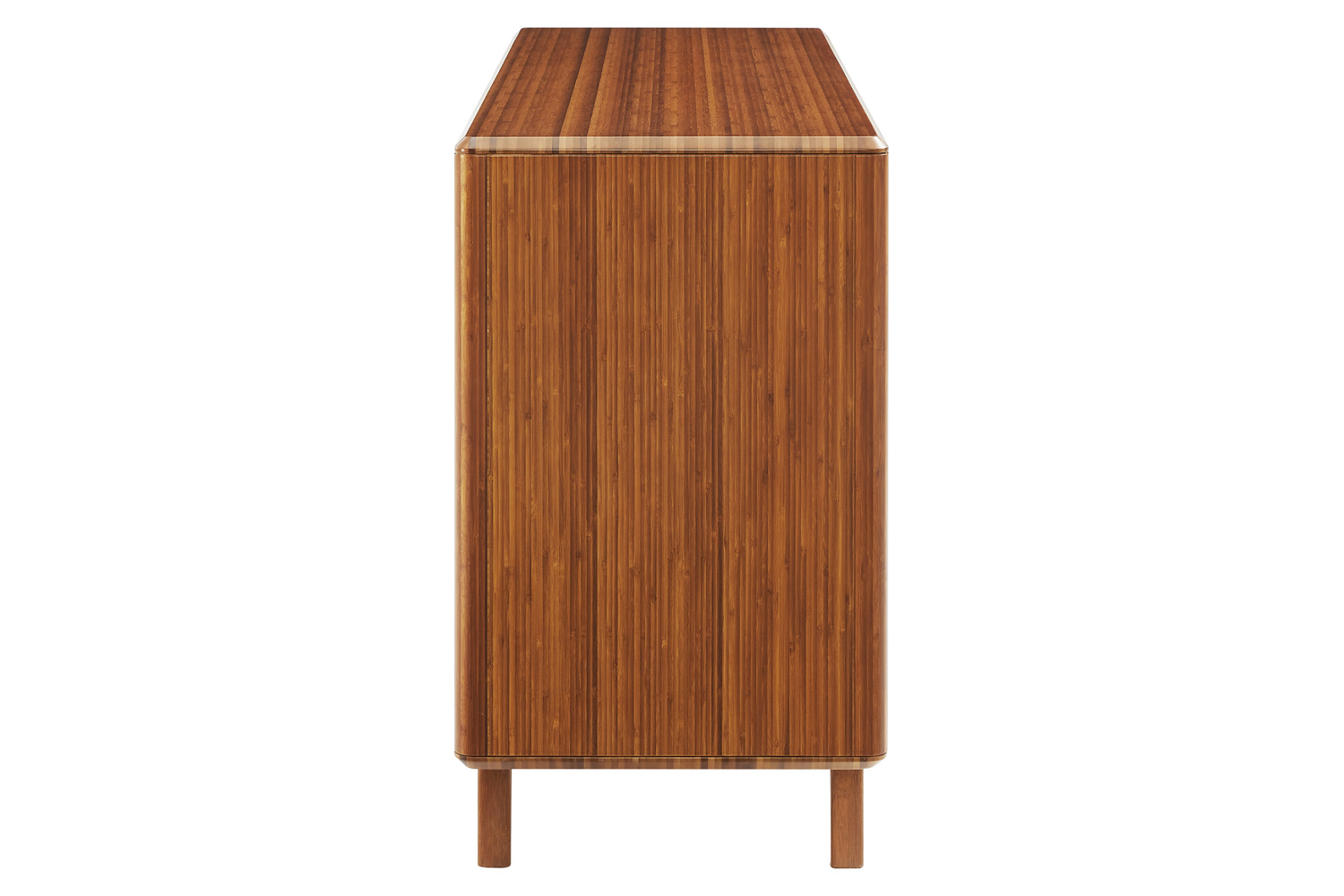 Greenington Currant Six Drawer Double Dresser - Amber, Solid Moso Bamboo