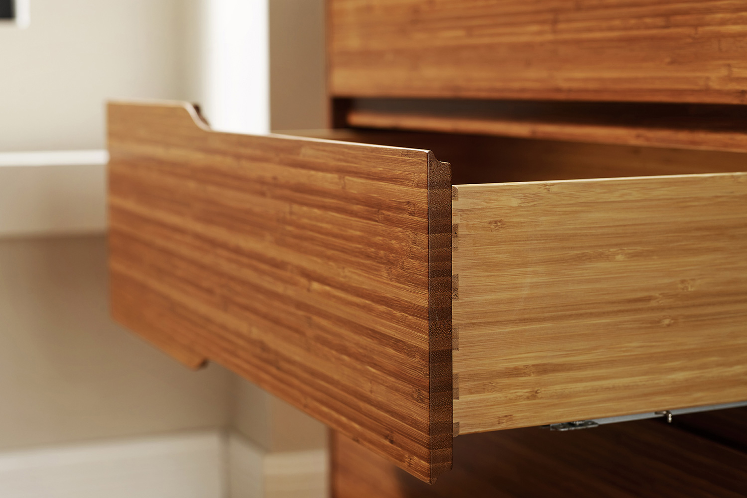 Greenington Currant Six Drawer Double Dresser - Amber, Solid Moso Bamboo