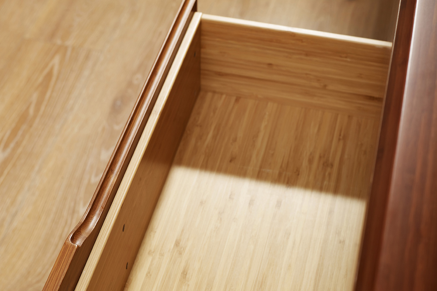 Greenington Currant Six Drawer Double Dresser - Amber, Solid Moso Bamboo