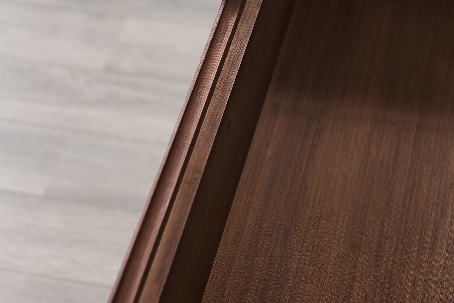 Greenington Currant Six Drawer Double Dresser - Oiled Walnut, Bamboo