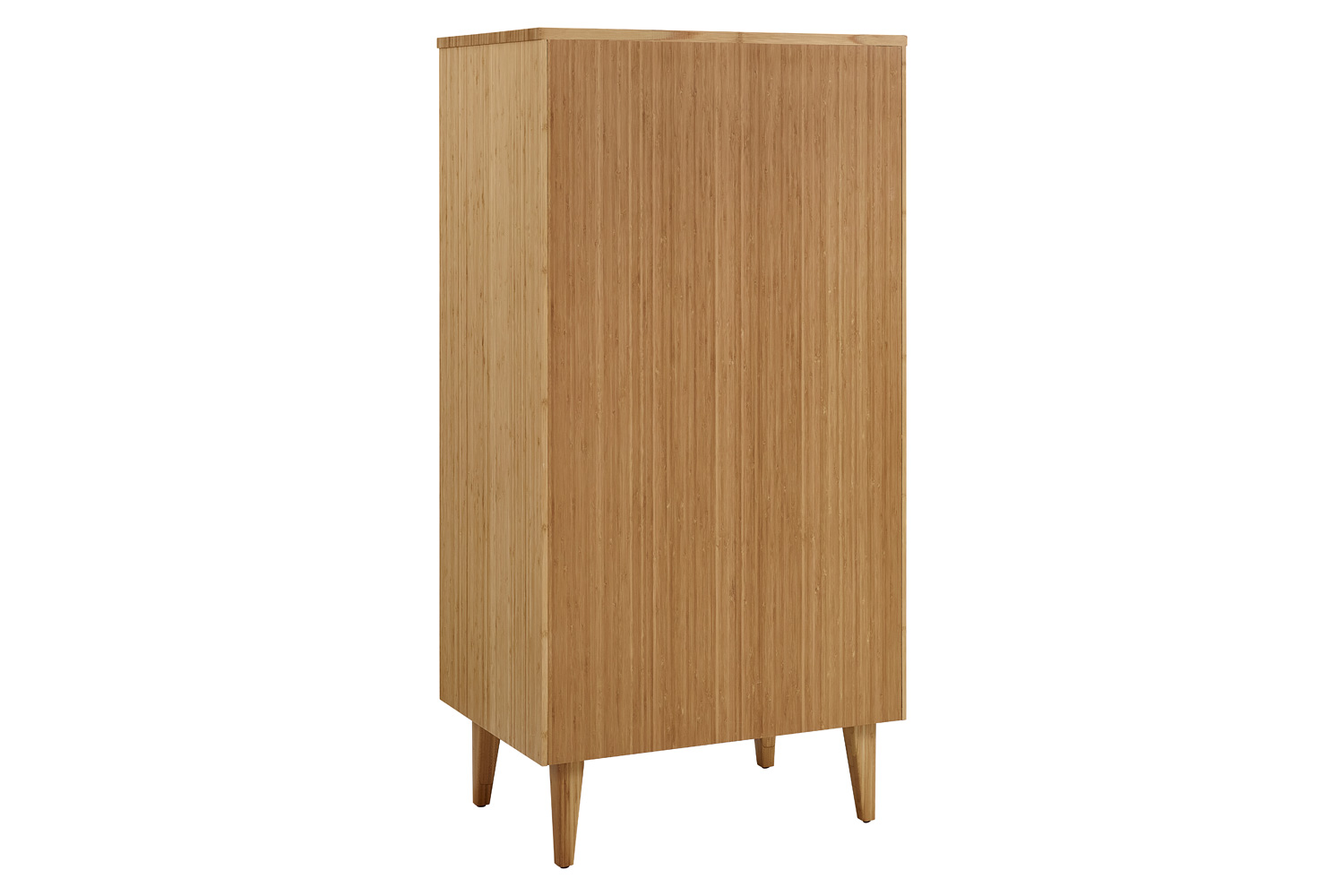 Greenington - Sienna Five Drawer High Chest in Caramelized, Bamboo