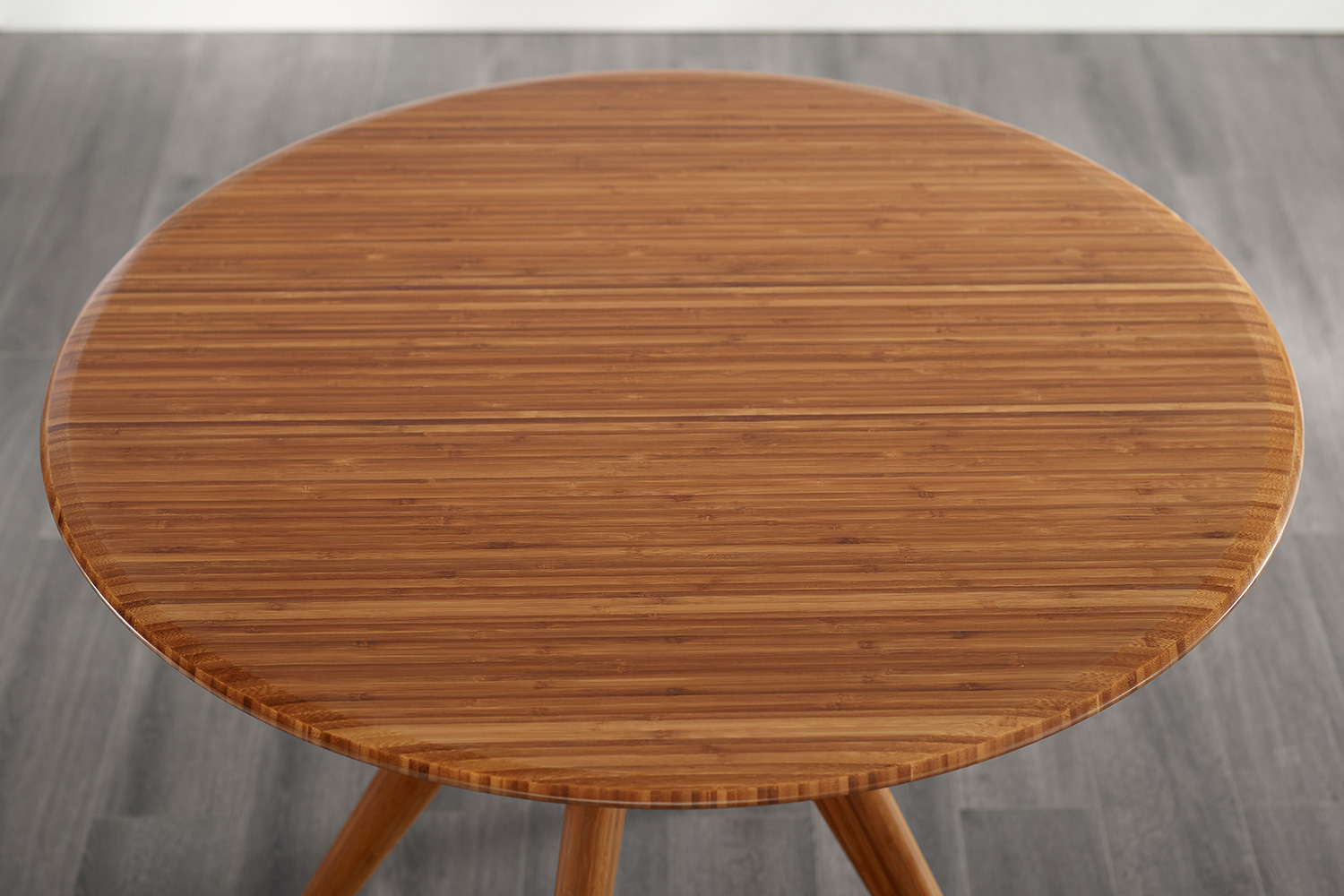 Greenington Sitka 36" Round Dining Table - Amber, Bamboo