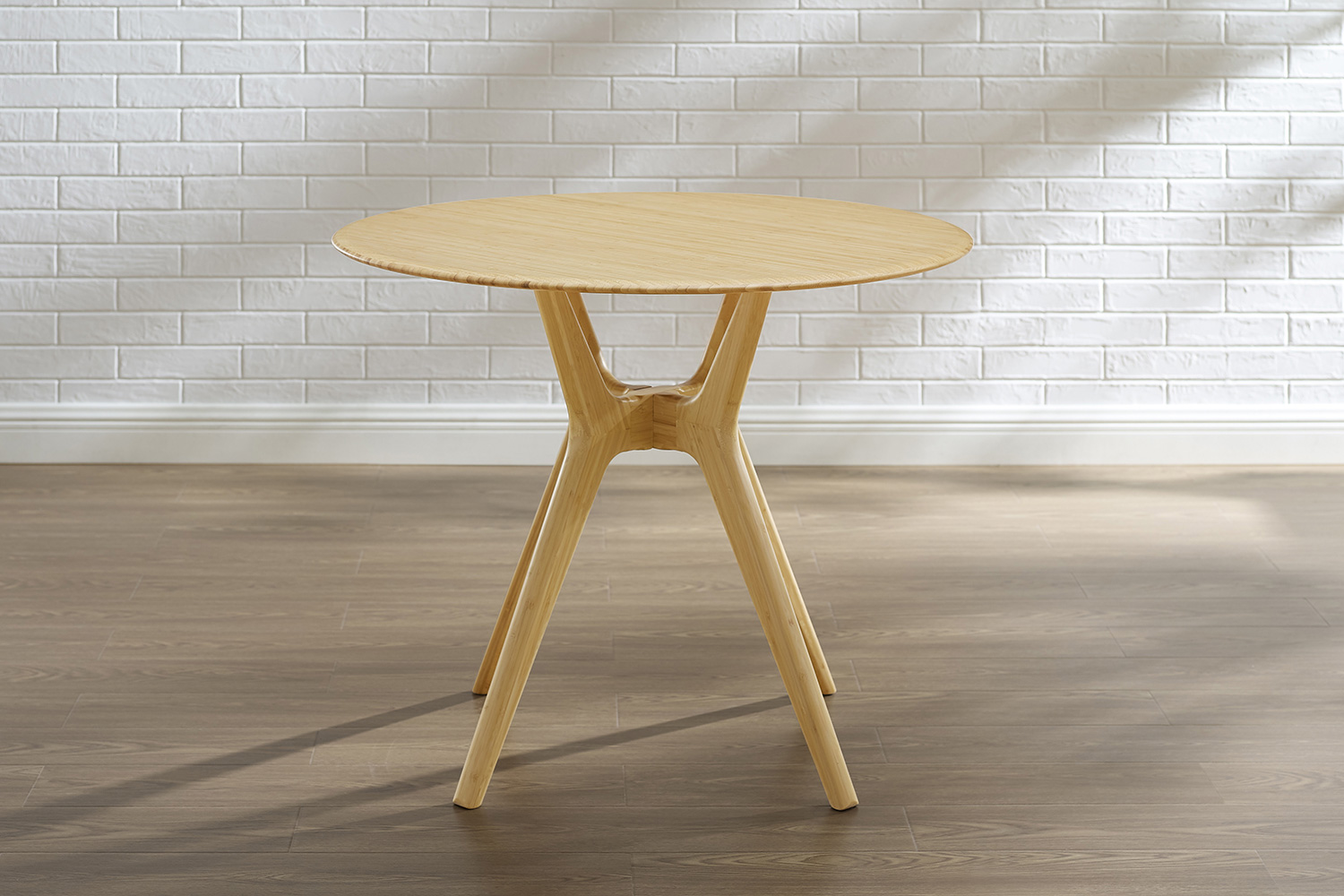 Greenington Sitka 36" Round Dining Table - Wheat, Bamboo