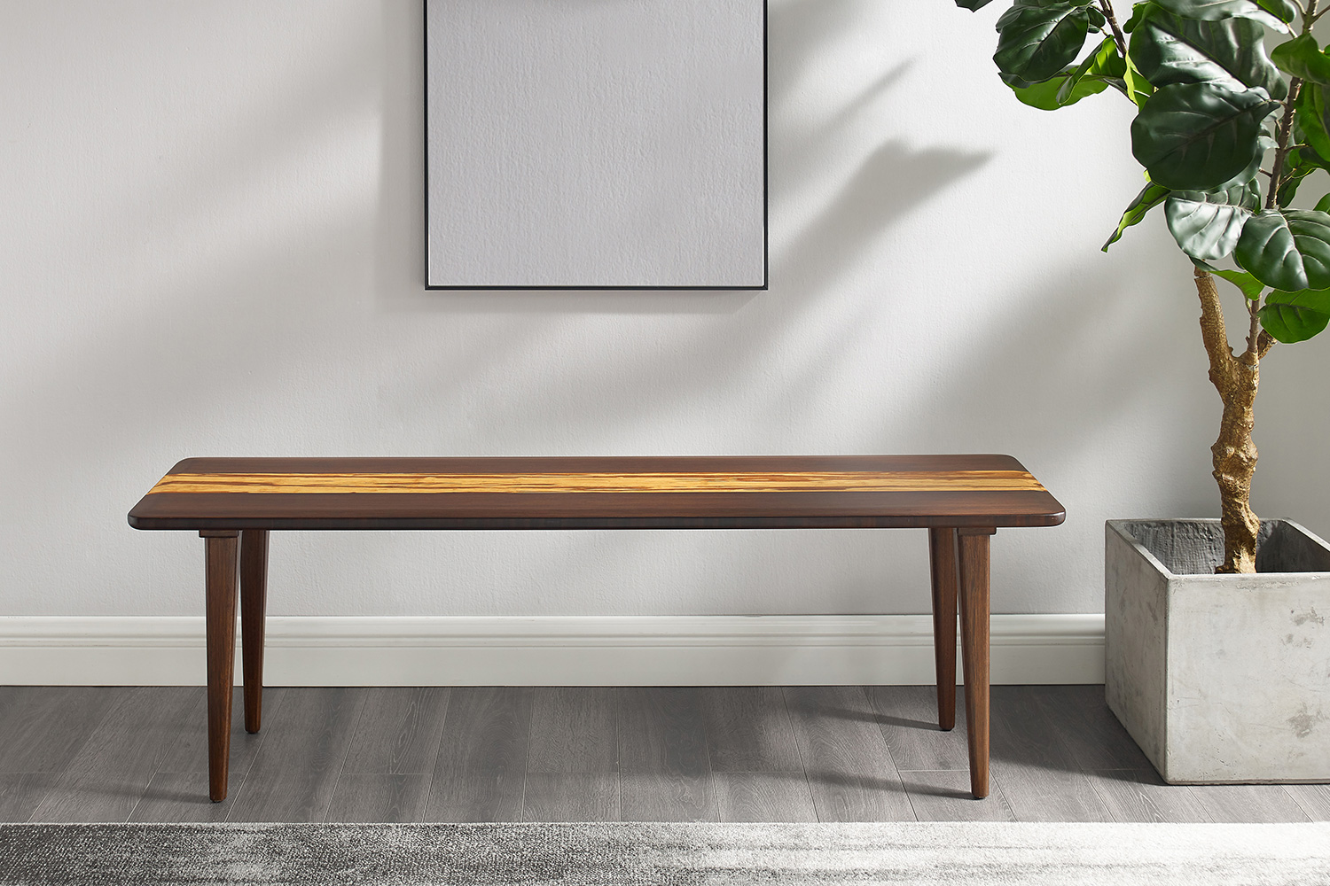 Greenington Azara Bench - Sable, Solid Moso Bamboo