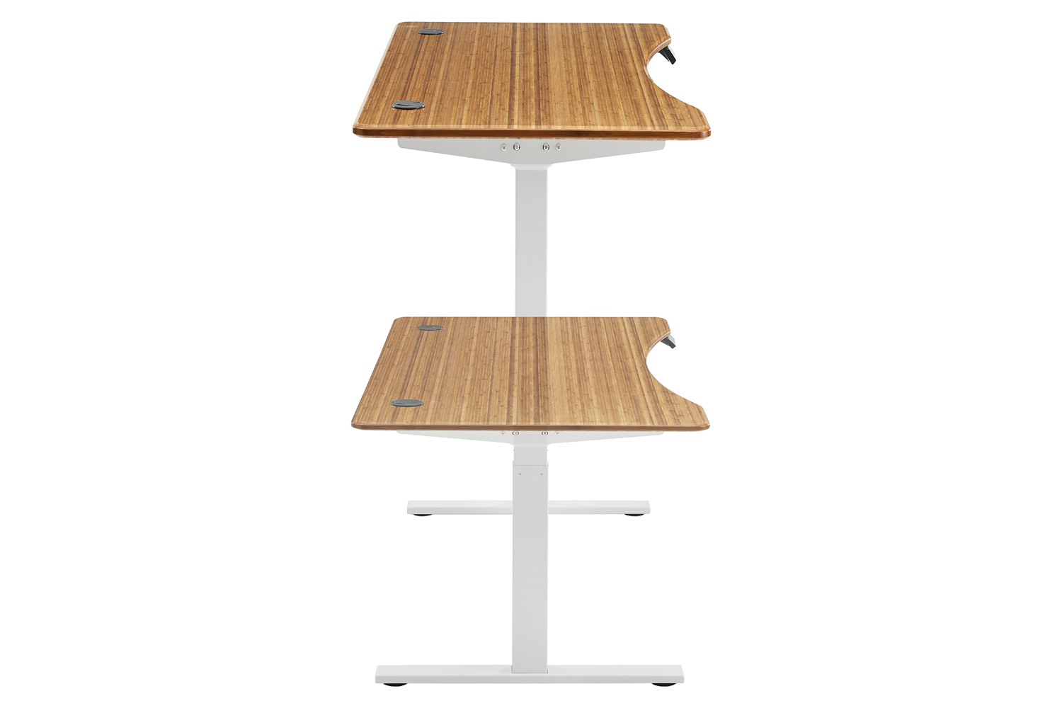 Greenington - Ascent Hi-Lo Desk in Amber, Solid Moso Bamboo
