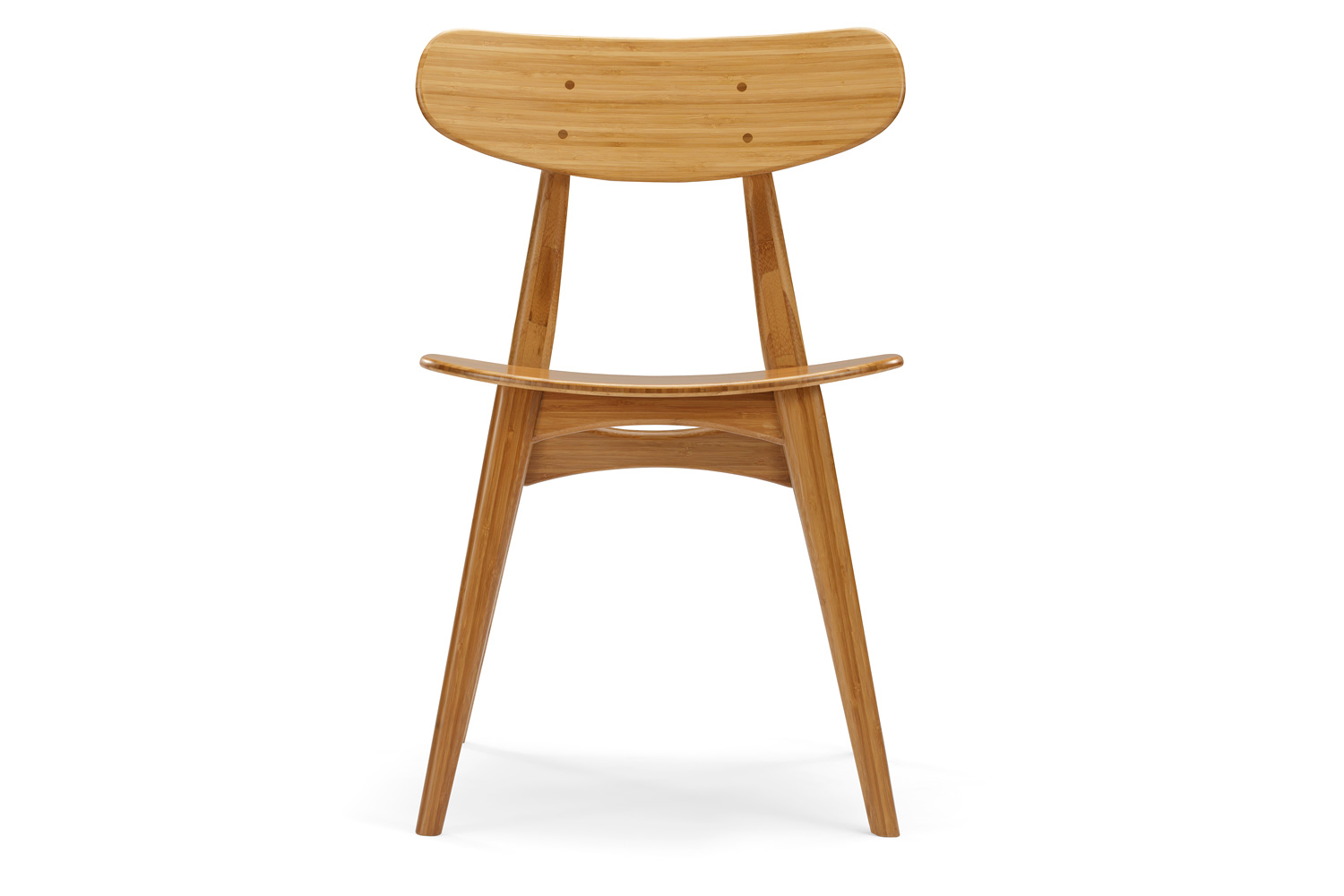 Greenington Cassia Dining Chair Set of 2 - Caramelized, Bamboo