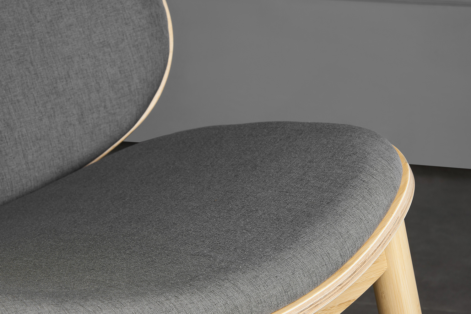 Greenington Danica Lounge Chair - Wheat/Gray, Moso Bamboo