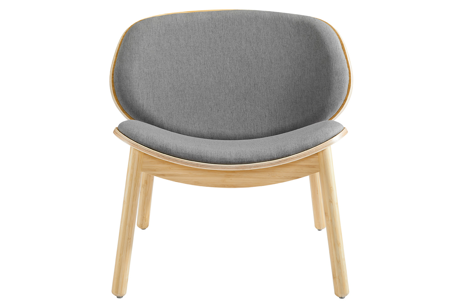 Greenington Danica Lounge Chair - Wheat/Gray, Moso Bamboo