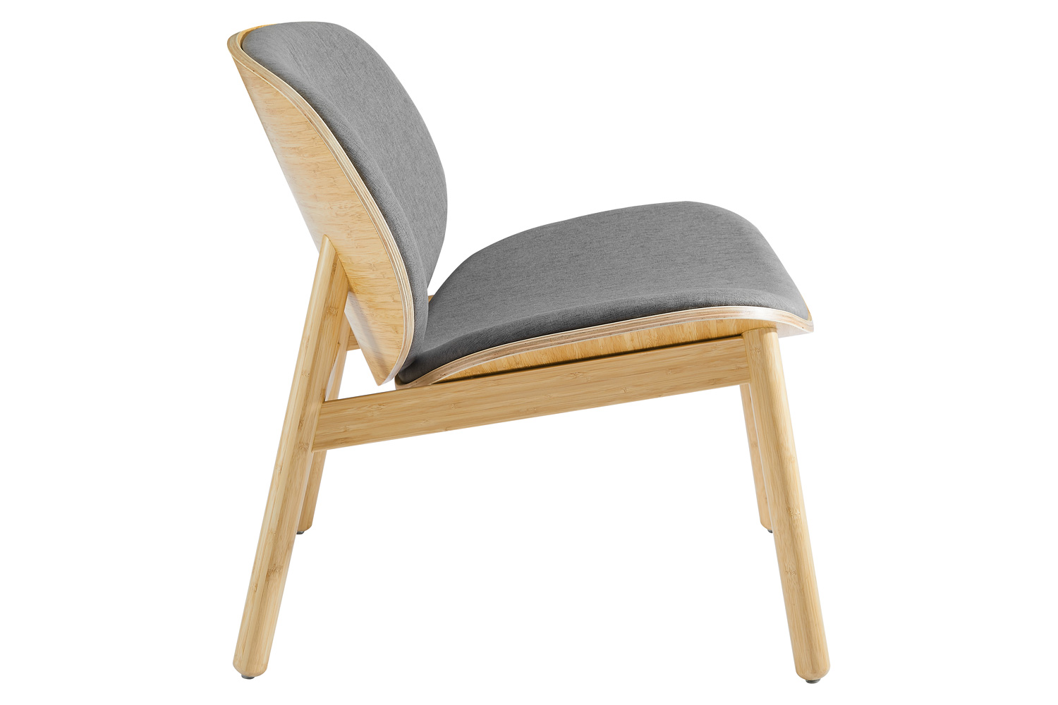 Greenington Danica Lounge Chair - Wheat/Gray, Moso Bamboo